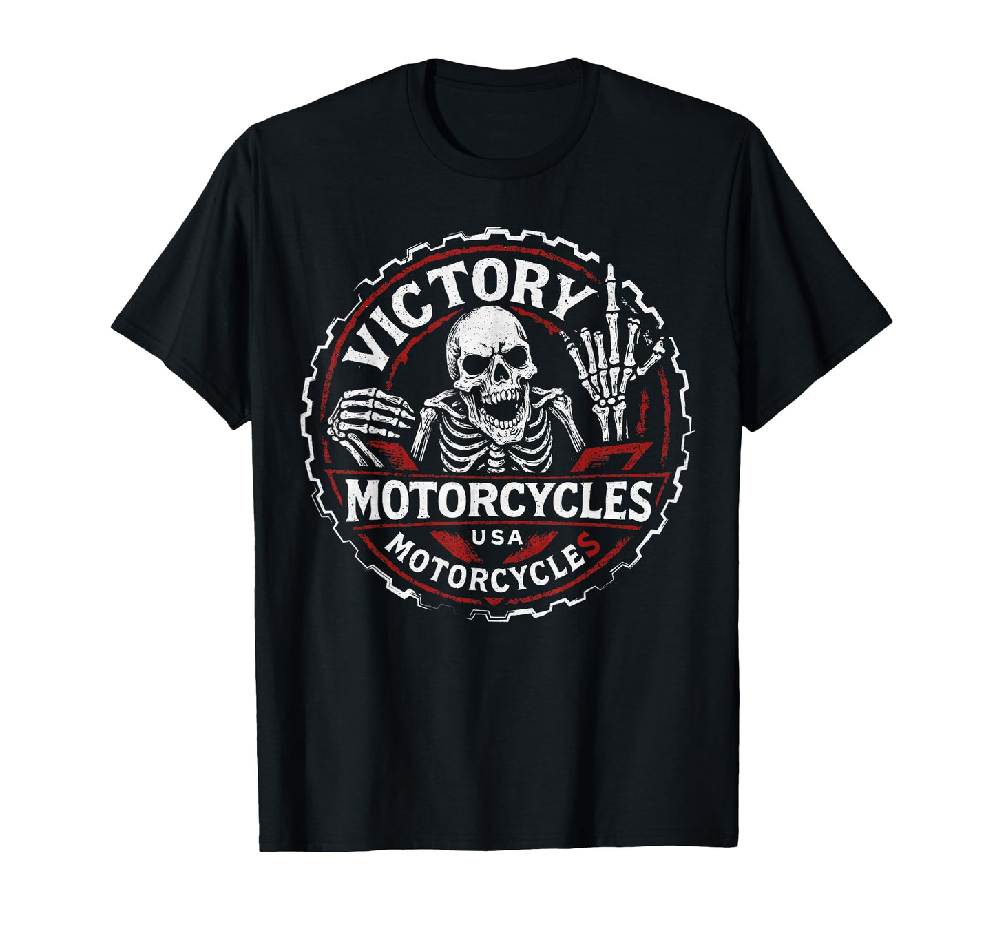 American Motor Cycles Victory Usa T-Shirt - Unique Graphic for Adults - T-Shirt, Sweatshirt, Hoodie