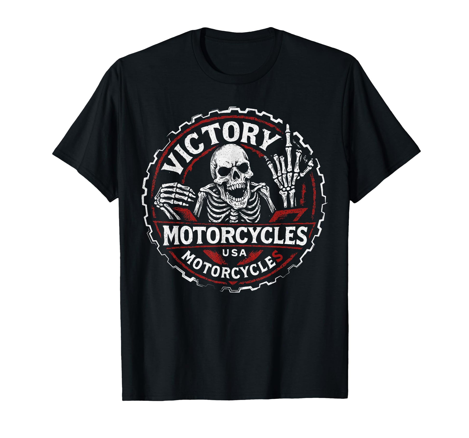 American Motor Cycles Victory Usa T-Shirt - Unique Graphic for Adults - T-Shirt, Sweatshirt, Hoodie