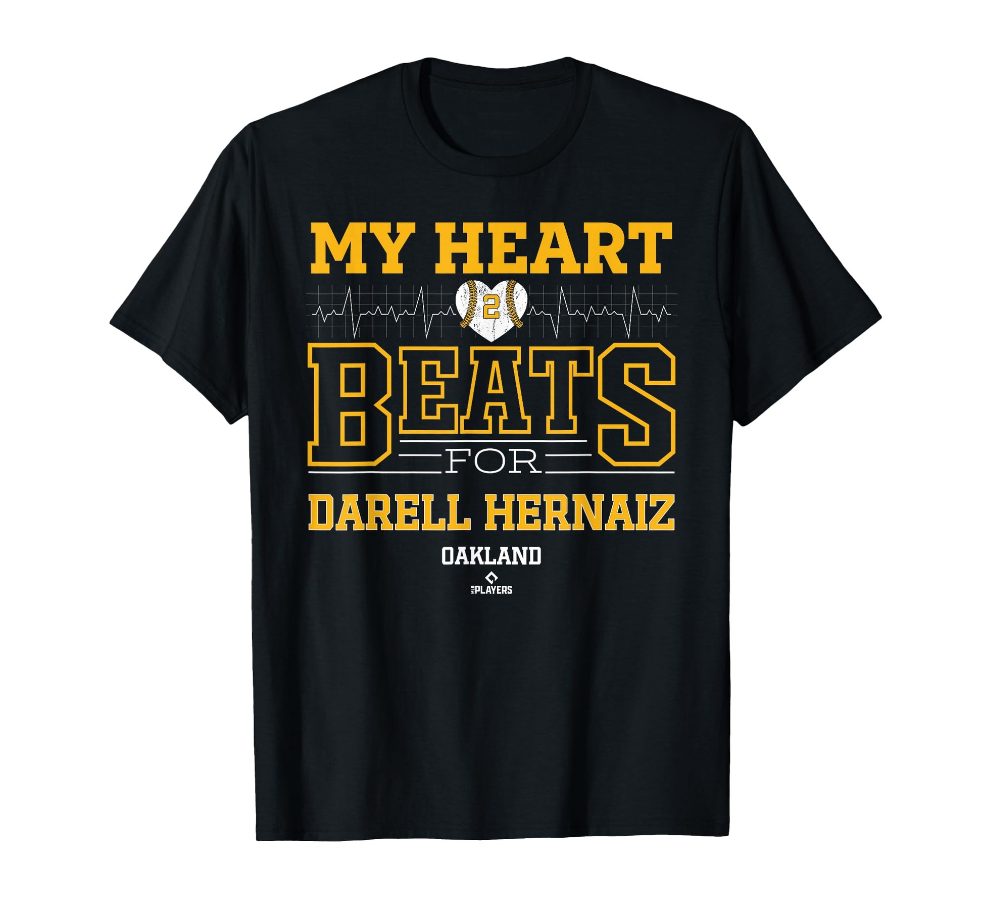 My Heart Beats Darell Hernaiz Oakland T-Shirt - Graphic Print Unisex - T-Shirt, Sweatshirt, Hoodie