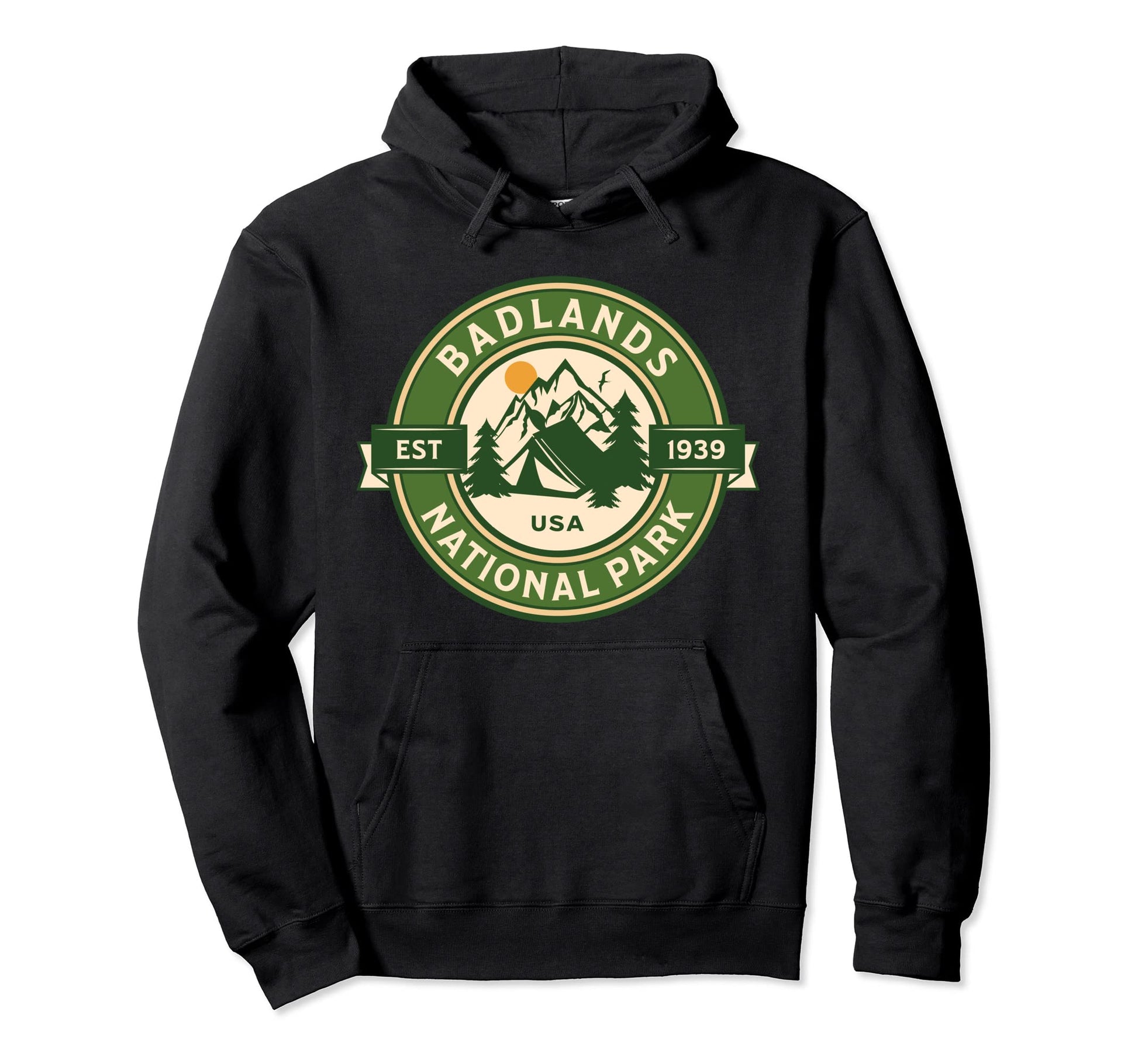 Badlands National Park South Dakota Hoodie - Unique Graphic for Adults - T-Shirt, Sweatshirt, Hoodie