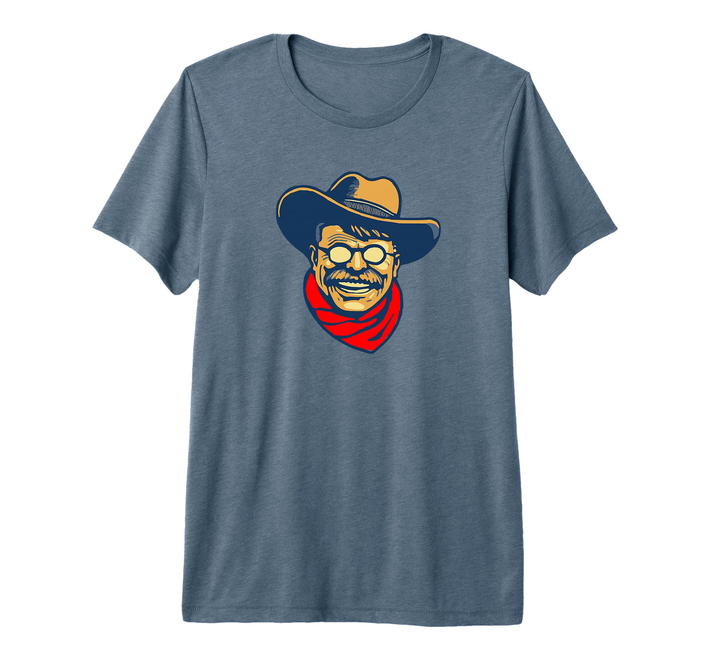 Teddy Roosevelt Rough Rider American T-Shirt - Trendy Graphic Unisex - T-Shirt, Sweatshirt, Hoodie