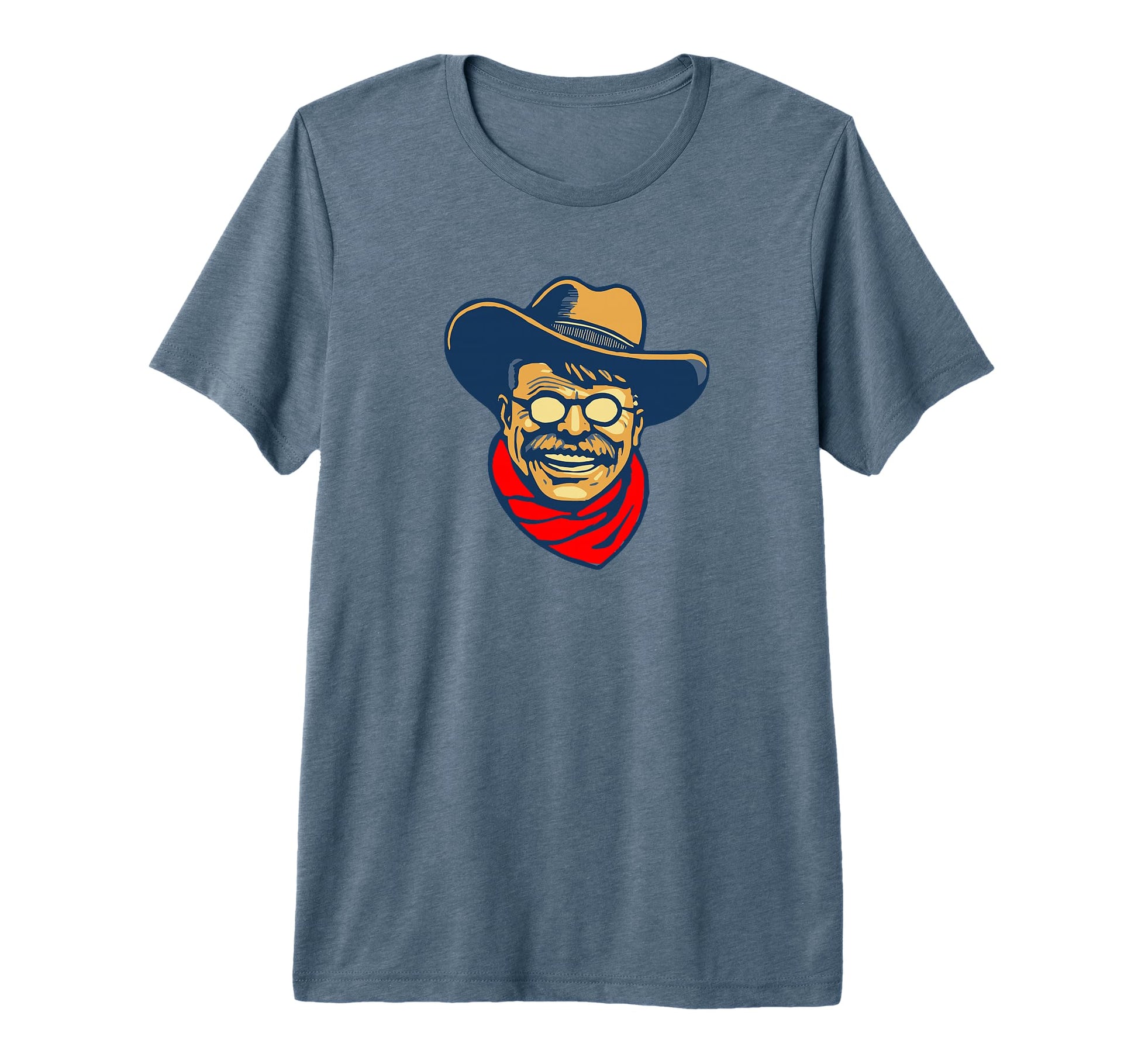 Teddy Roosevelt Rough Rider American T-Shirt - Trendy Graphic Unisex - T-Shirt, Sweatshirt, Hoodie