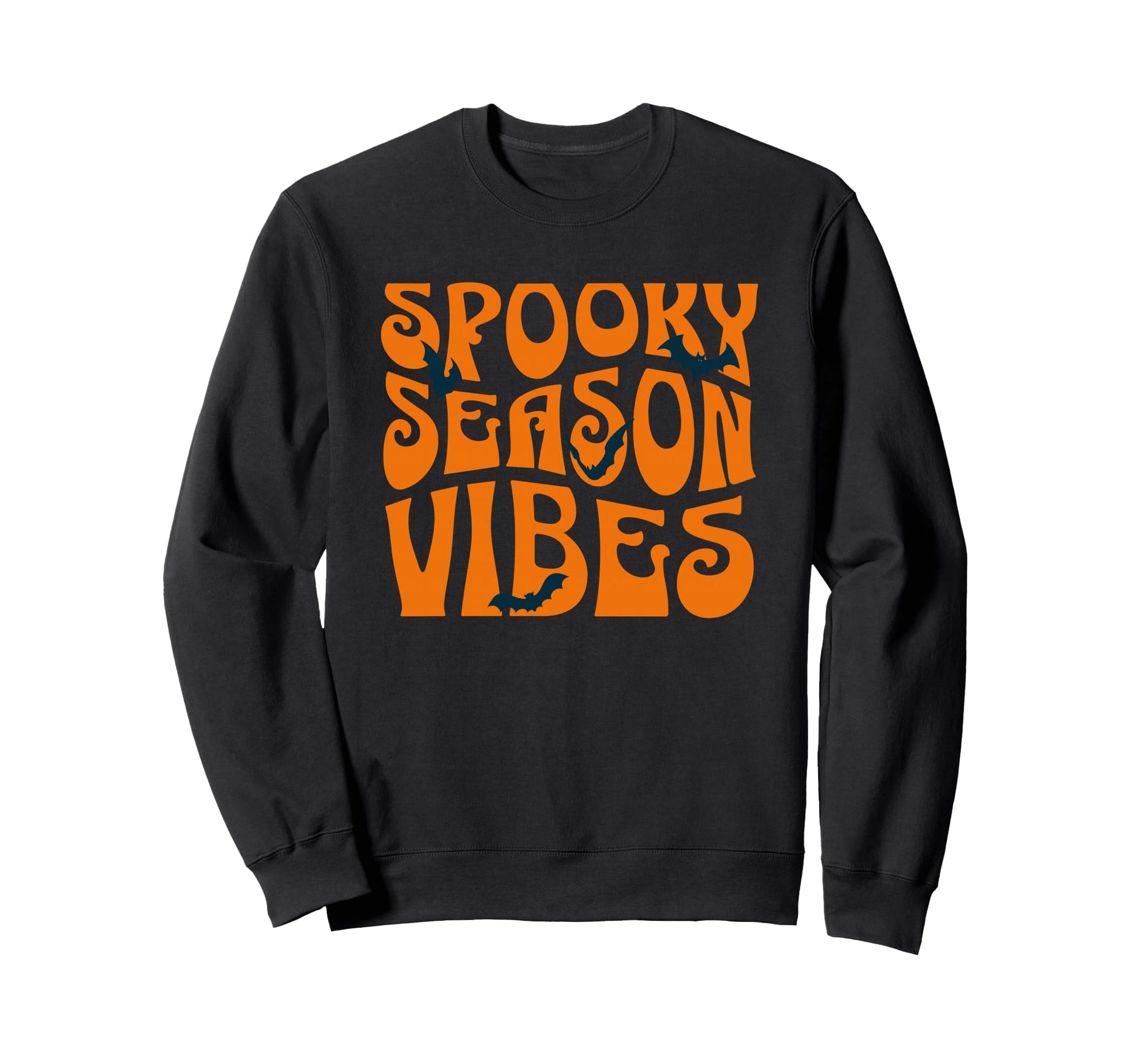 Spooky Season Vibes Halloween Sweatshirt - Novelty Apparel for Adults - T-Shirt, Sweatshirt, Hoodie