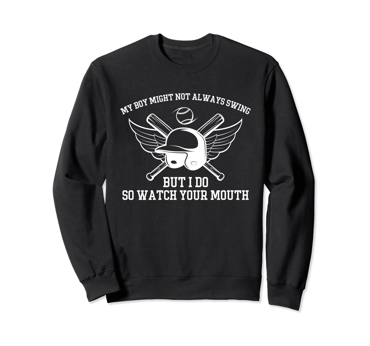 My Might Not Always Swing But I Do Sweatshirt - Minimalist Print Men Women - T-Shirt, Sweatshirt, Hoodie