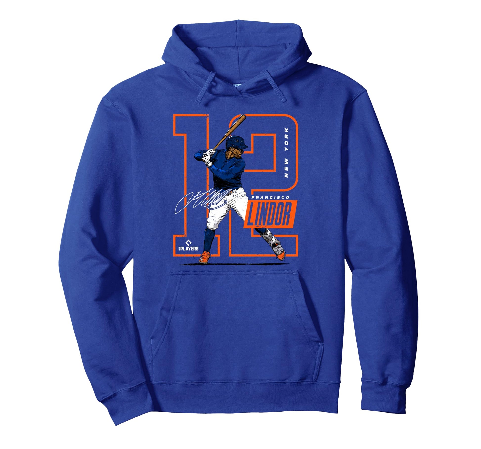 Francisco Lindor New York Baseball Mlb Hoodie - Graphic Print for Adults - T-Shirt, Sweatshirt, Hoodie