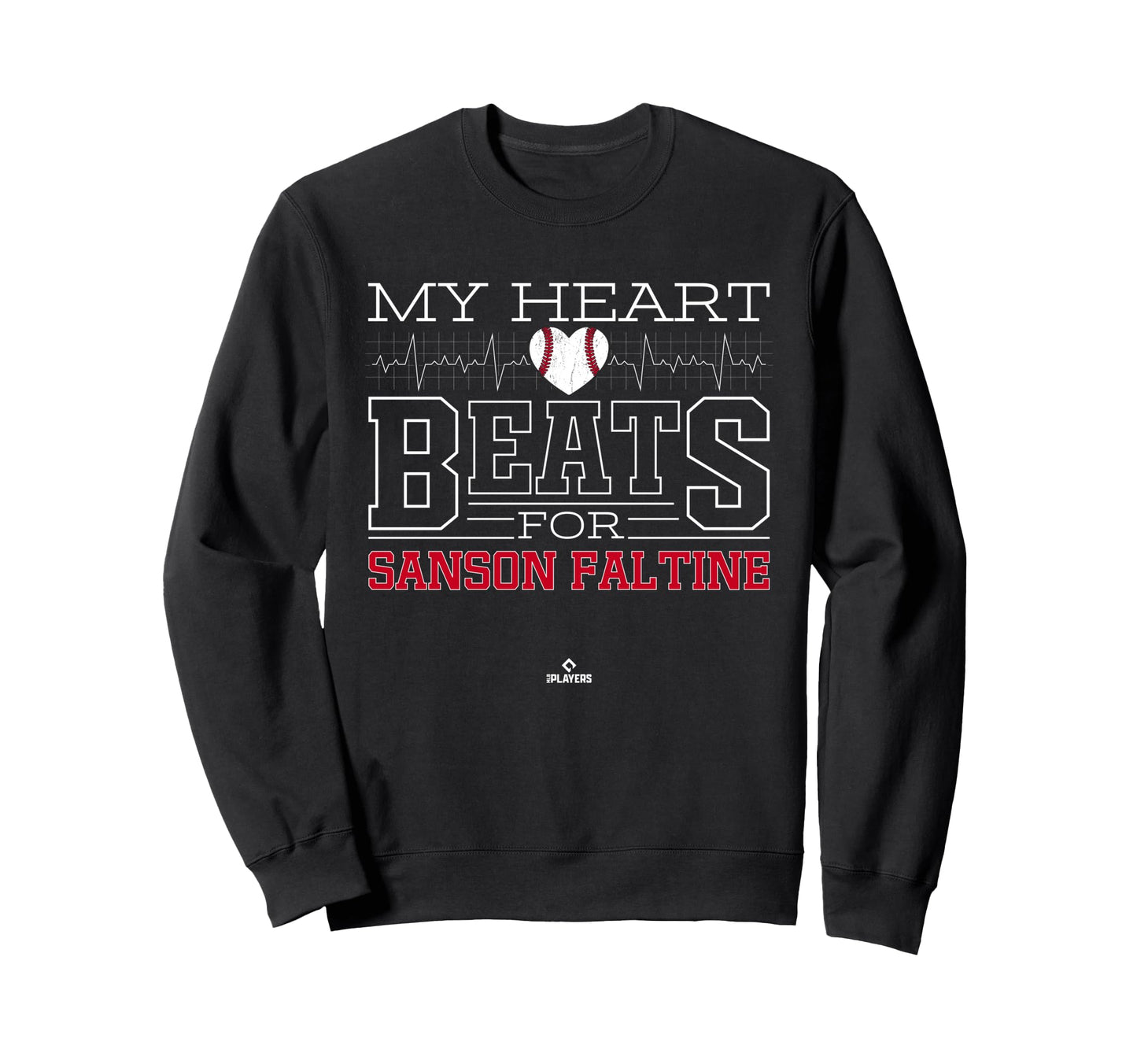 My Heart Beats Sanson Faltine Sweatshirt - Fun Novelty Design Men Women - T-Shirt, Sweatshirt, Hoodie