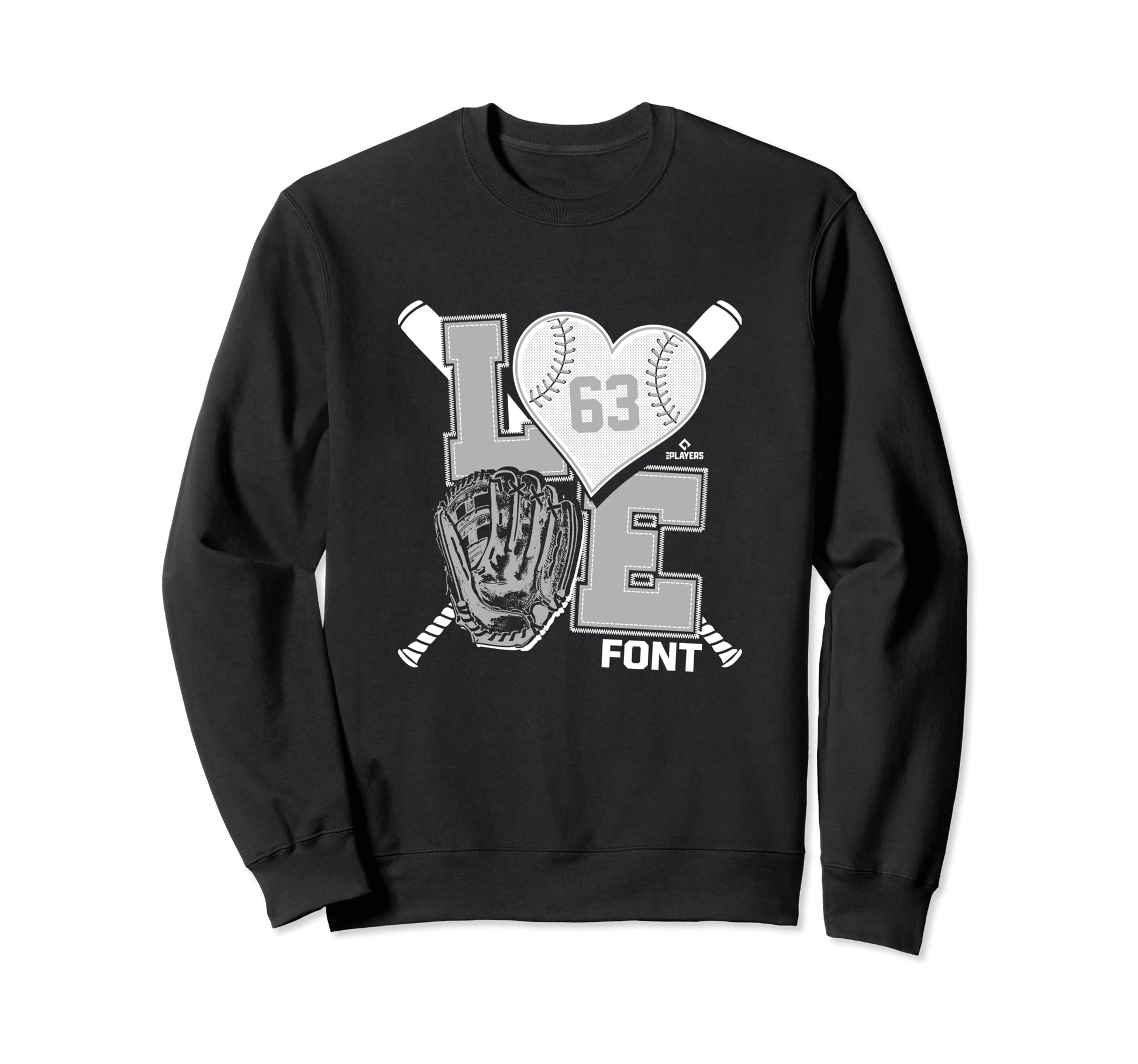 Wilmer Font Is Love Toronto Sweatshirt - Aesthetic Graphic Men Women - T-Shirt, Sweatshirt, Hoodie