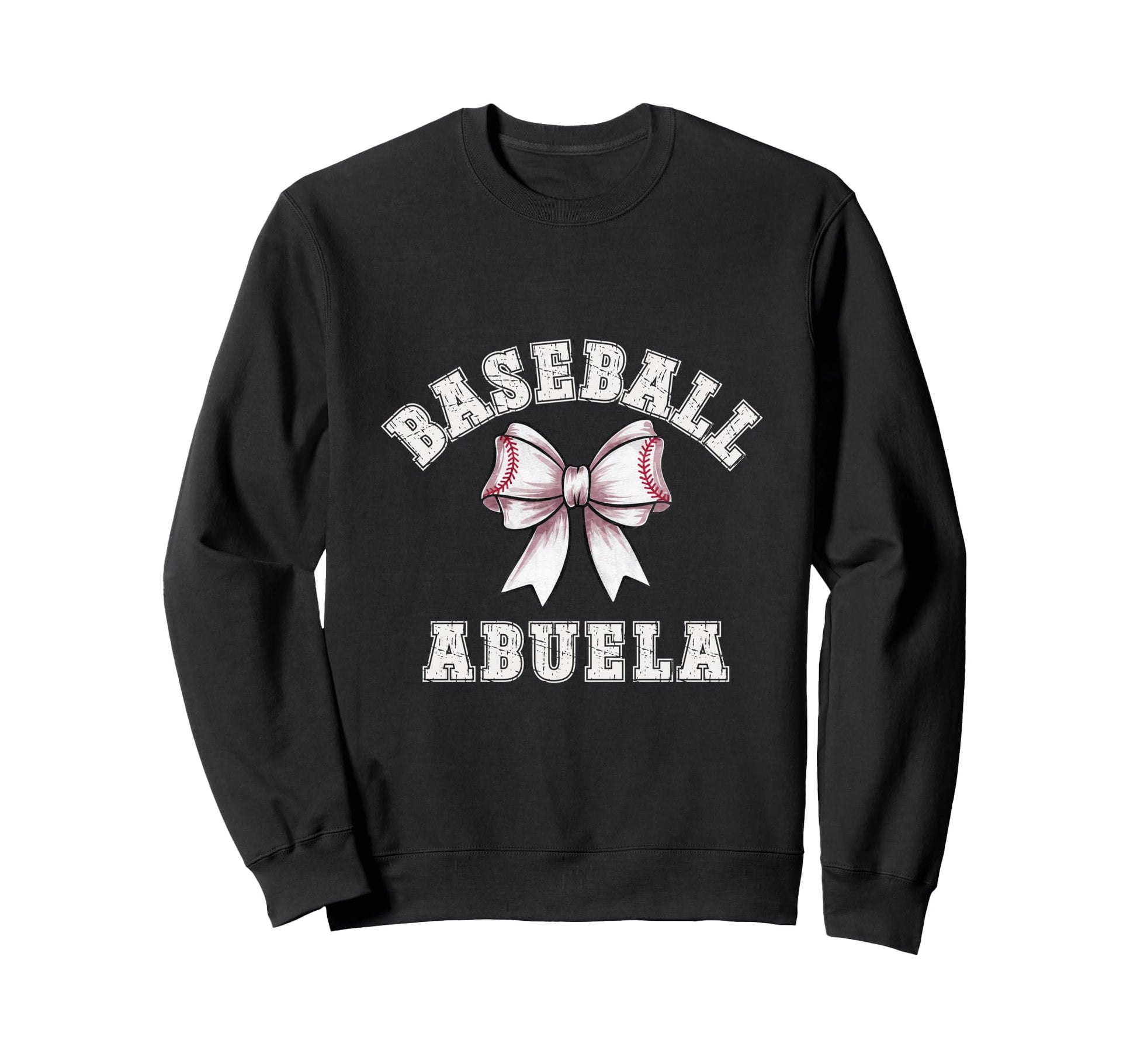 Coquette Baseball Abuela Bow Game Day Sweatshirt - Aesthetic Graphic Unisex - T-Shirt, Sweatshirt, Hoodie