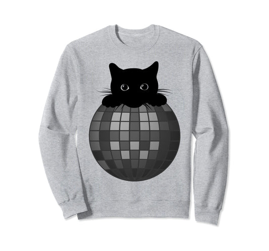Aesthetic Disco Ball Gothic Sweatshirt - Aesthetic Graphic for Adults - T-Shirt, Sweatshirt, Hoodie