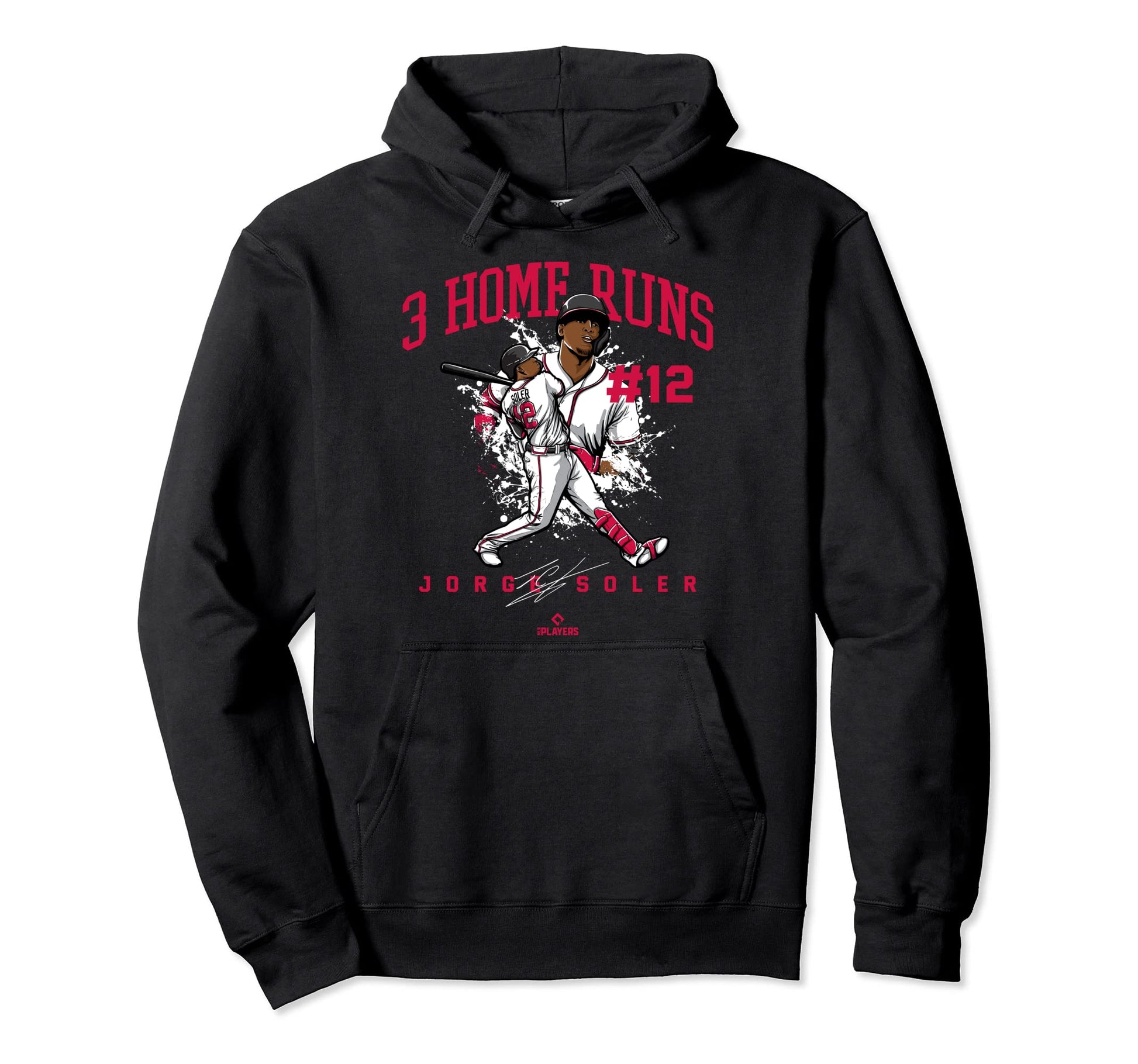 3 Home Runs Jorge Soler Mlbpa Hoodie - Casual Everyday Wear Men Women - T-Shirt, Sweatshirt, Hoodie