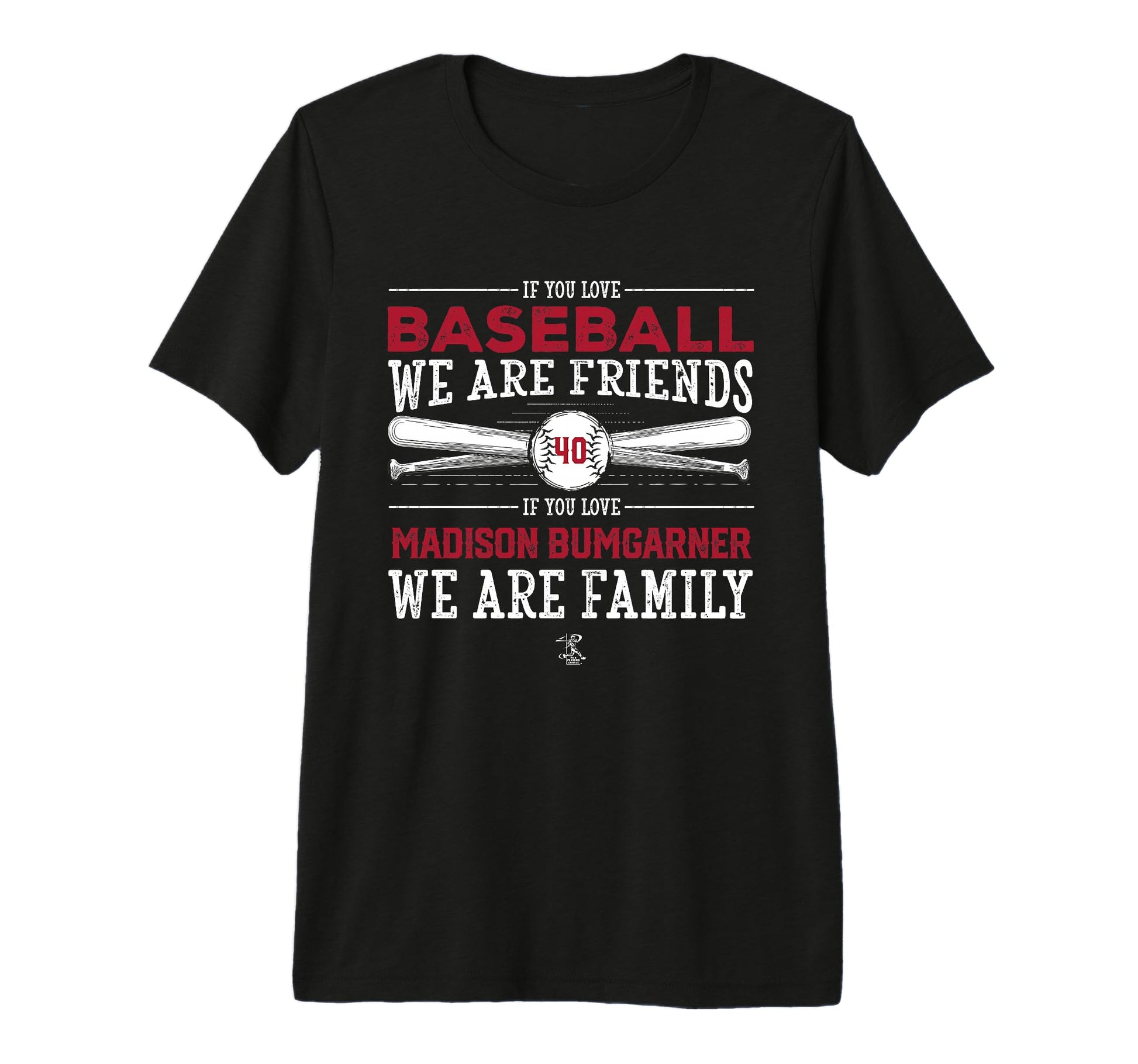 Madison Bumgarner If You Love Baseball Tri T-Shirt - Unique Graphic Unisex - T-Shirt, Sweatshirt, Hoodie