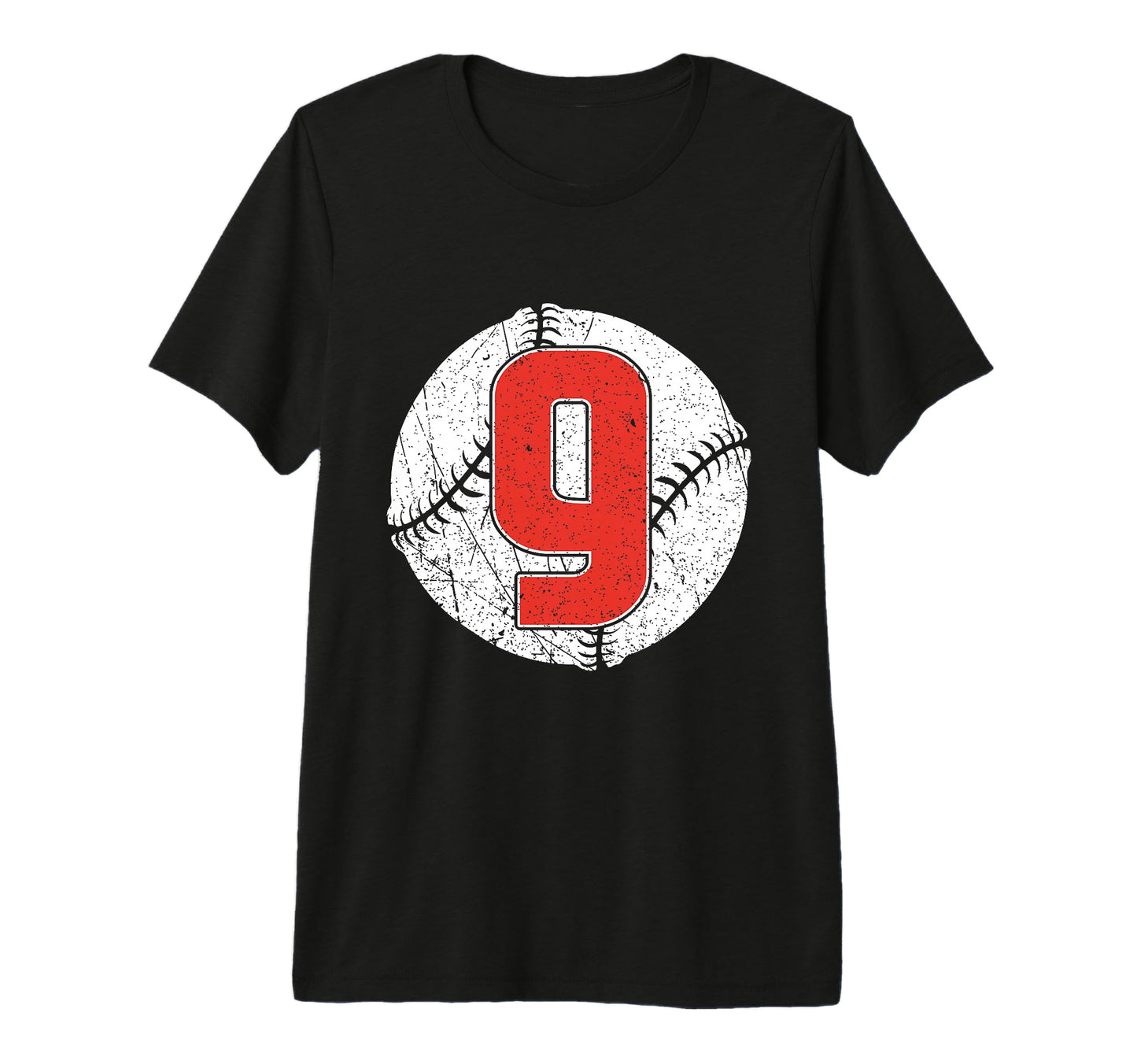 Baseball Birthday 9Th Birthday Party T-Shirt - Trendy Graphic Men Women - T-Shirt, Sweatshirt, Hoodie