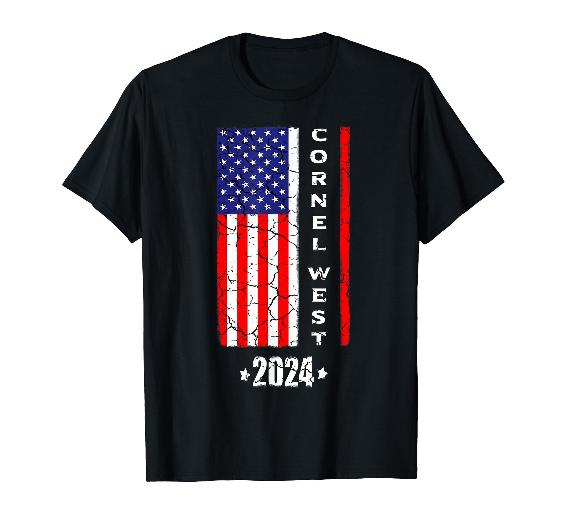Cornel West 2024 American Usa Flag T-Shirt - Fun Novelty Design Unisex - T-Shirt, Sweatshirt, Hoodie