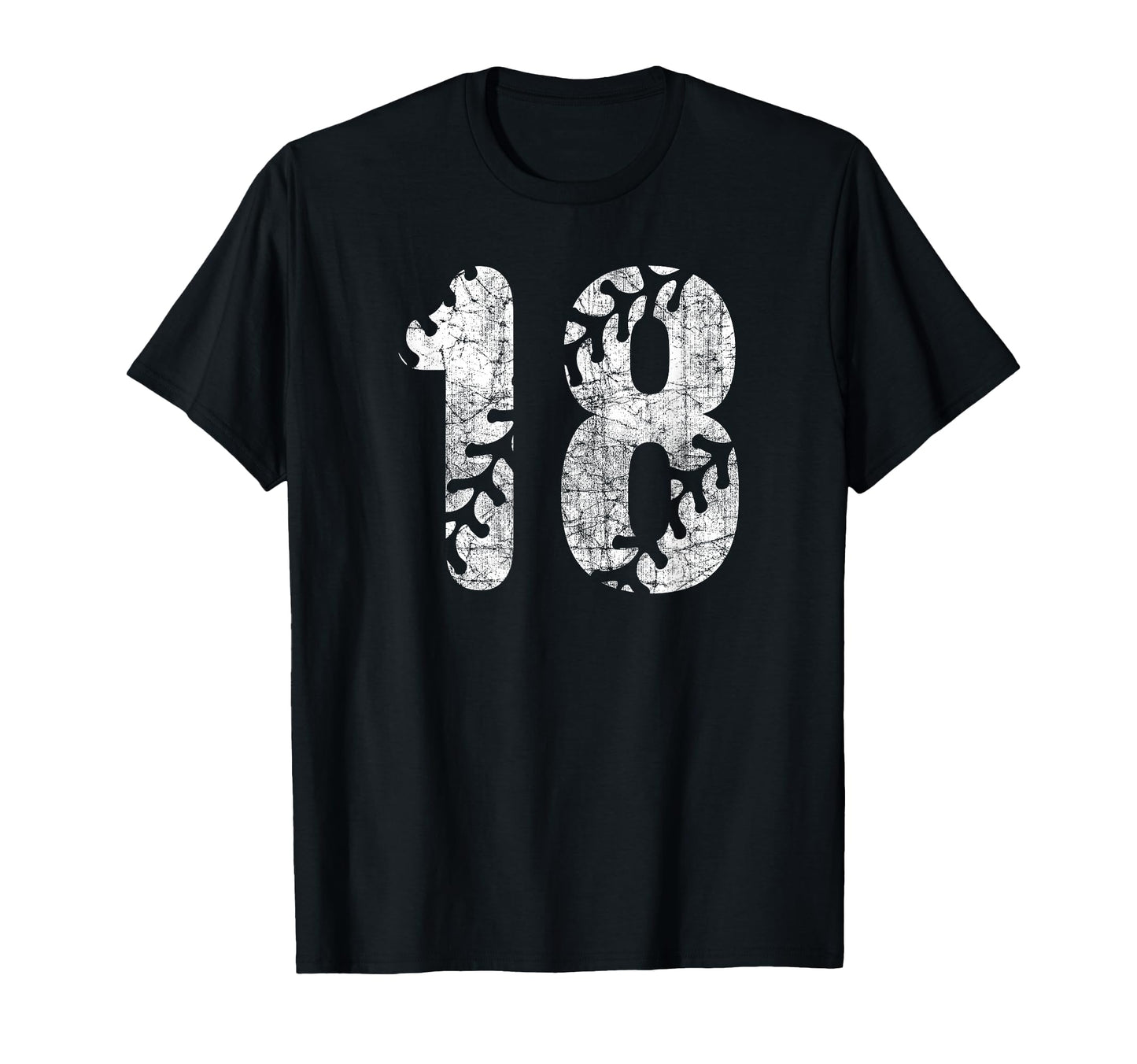 Baseball Softball Mom 18 Number 18 T-Shirt - Aesthetic Graphic Unisex - T-Shirt, Sweatshirt, Hoodie