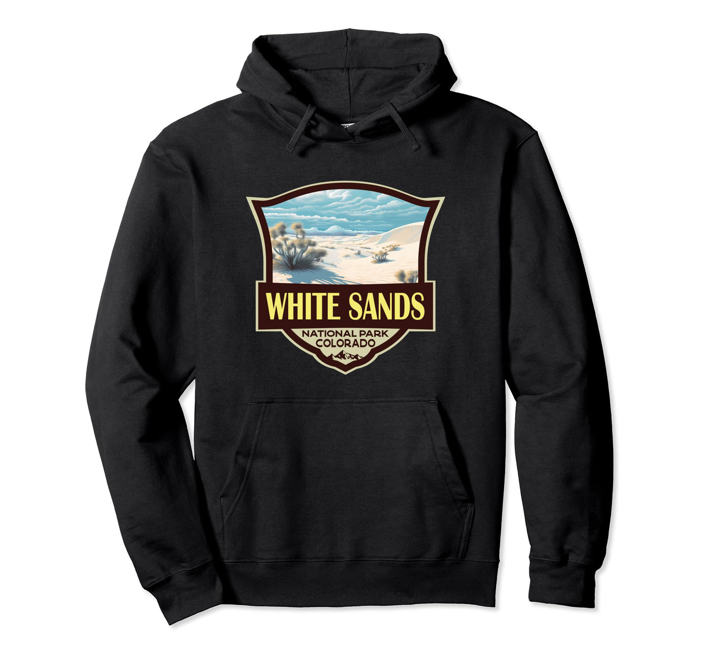 White Sands National Park Hoodie - Casual Everyday Wear Unisex - T-Shirt, Sweatshirt, Hoodie