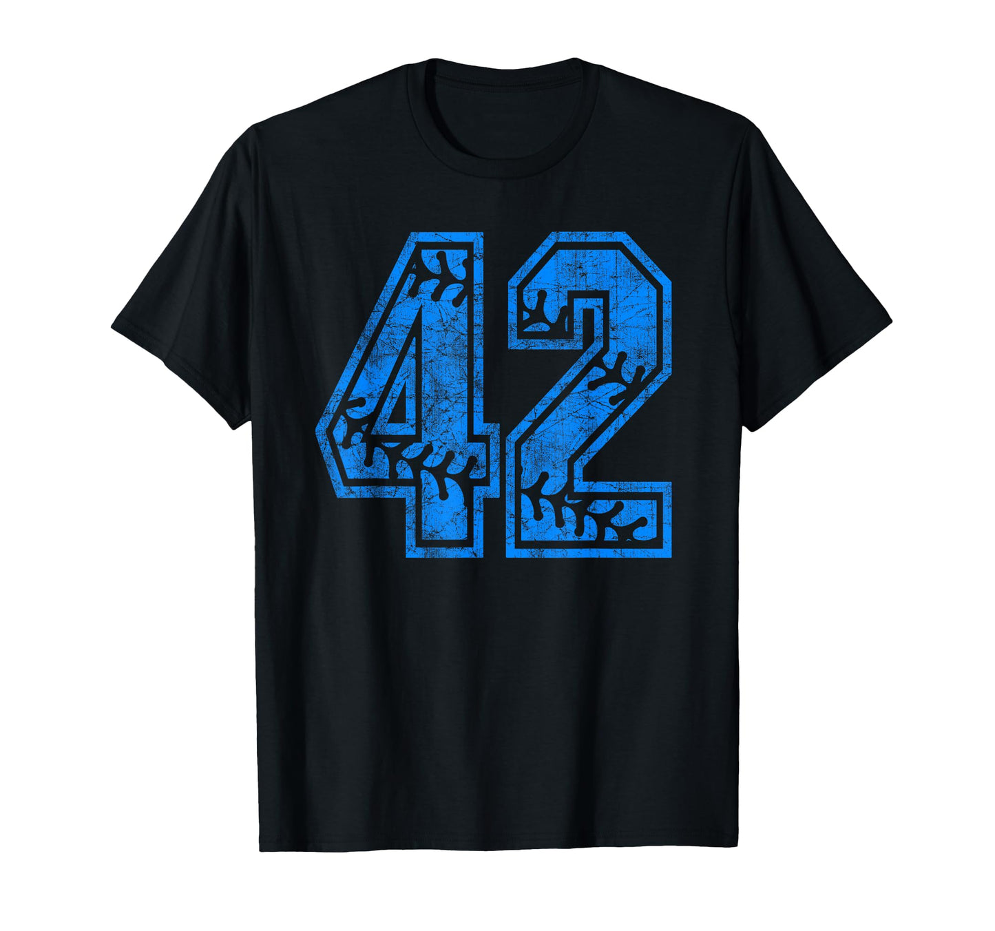 Number 42 42 Jersey Baseball Laces T-Shirt - Fun Novelty Design Unisex - T-Shirt, Sweatshirt, Hoodie