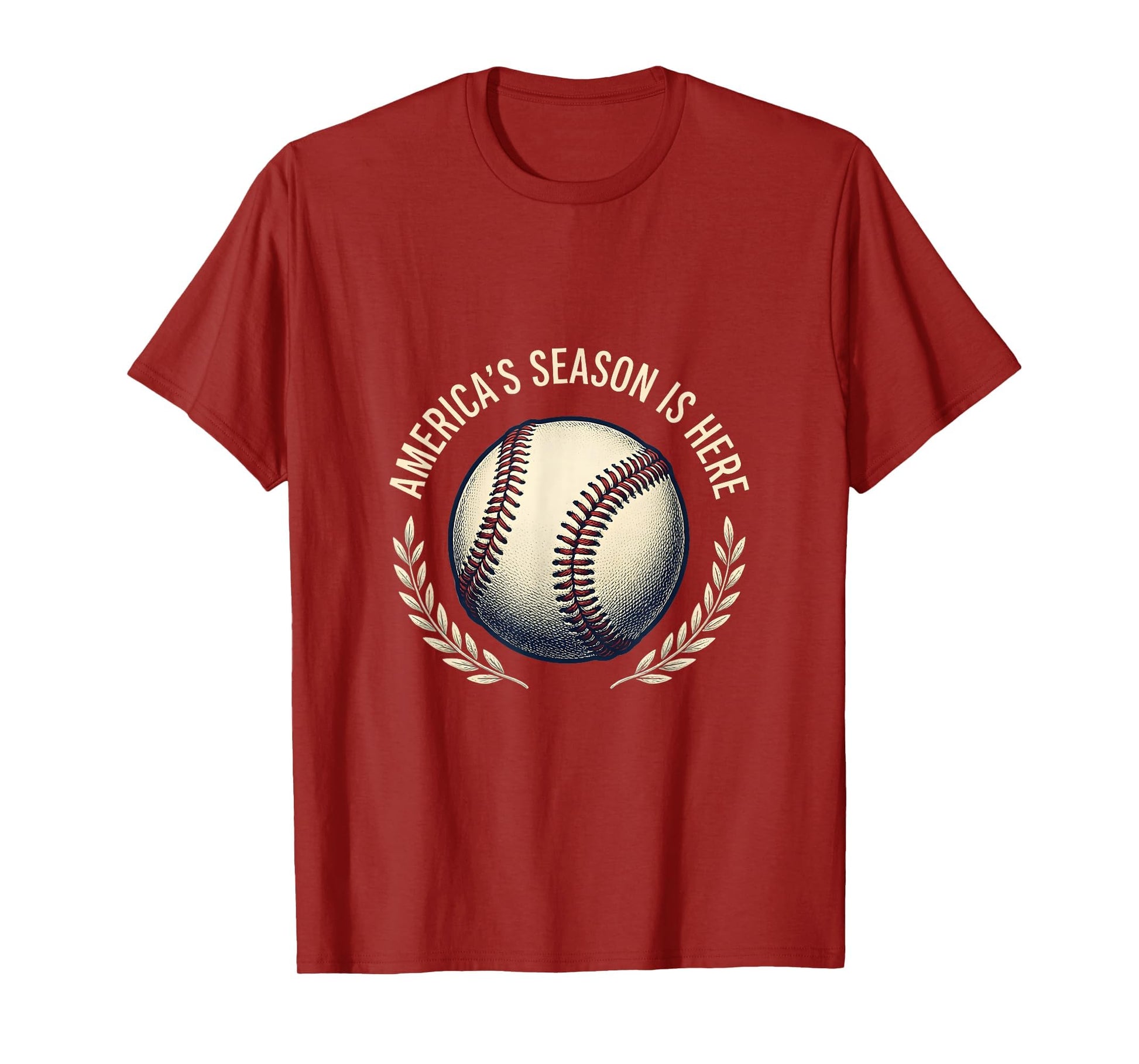 Tis Season Baseball Americas Season T-Shirt - Minimalist Print for Adults - T-Shirt, Sweatshirt, Hoodie