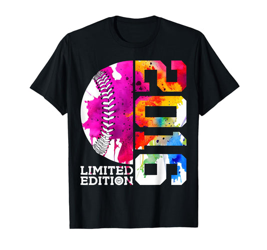 10Th Birthday Baseball 2016 T-Shirt - Minimalist Print Unisex - T-Shirt, Sweatshirt, Hoodie
