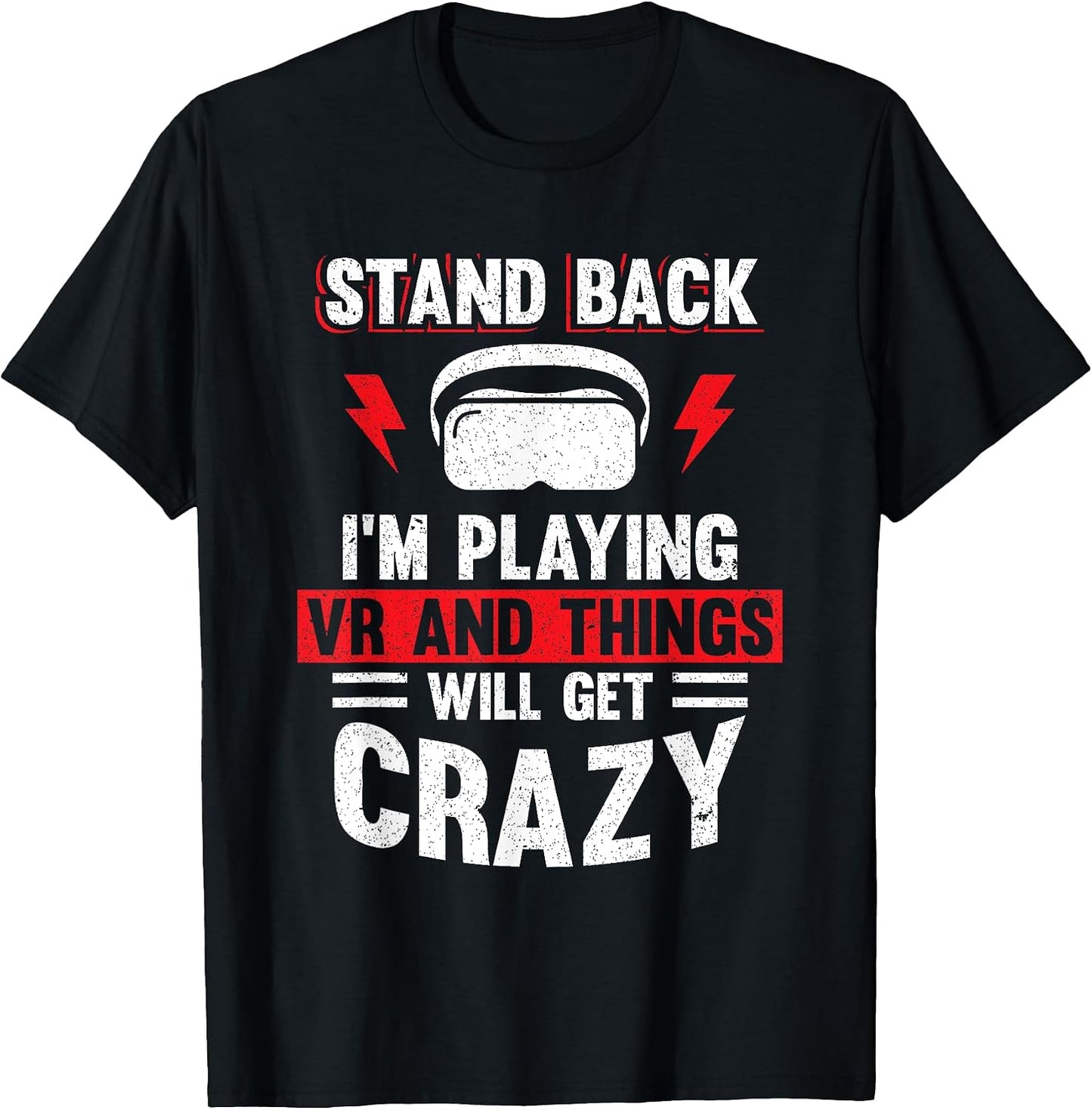 Virtual Reality VR Player Retro Gamer - Adult & Kids T-Shirts, Sweatshirts & Hoodies apparel design preview 1