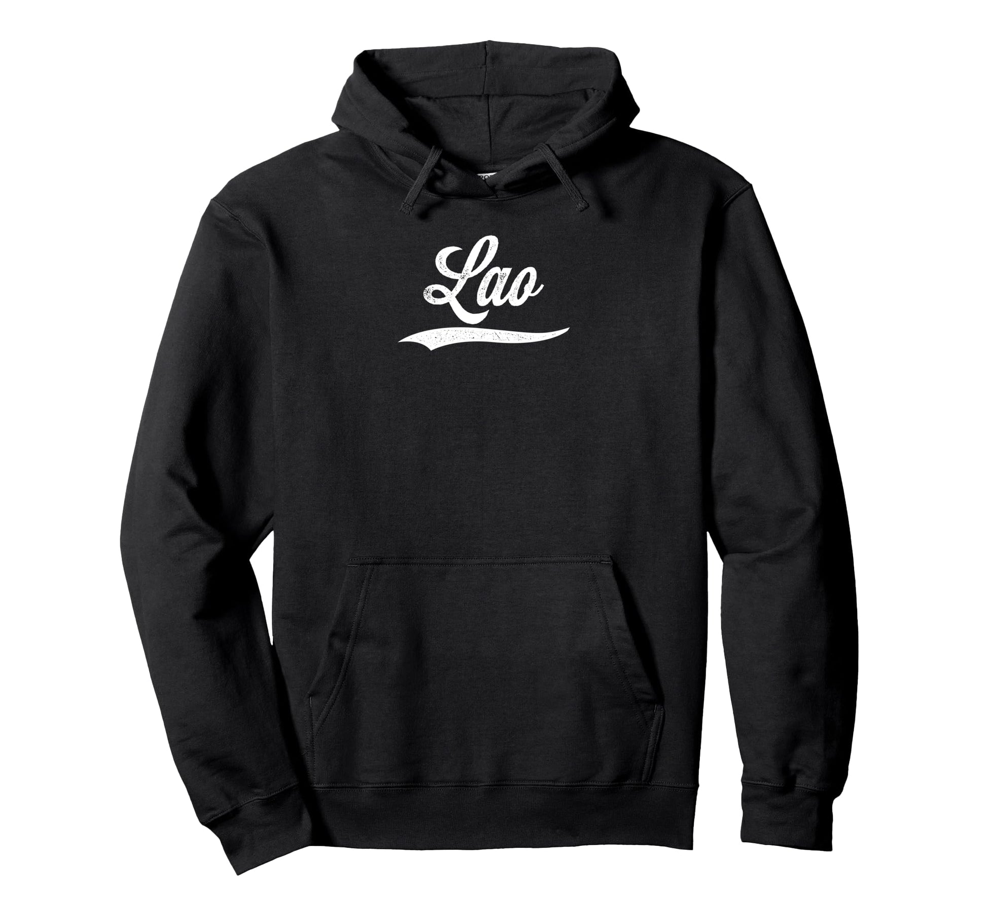 Distressed Script Sauryn Lao Prospect Hoodie - Aesthetic Graphic Men Women - T-Shirt, Sweatshirt, Hoodie