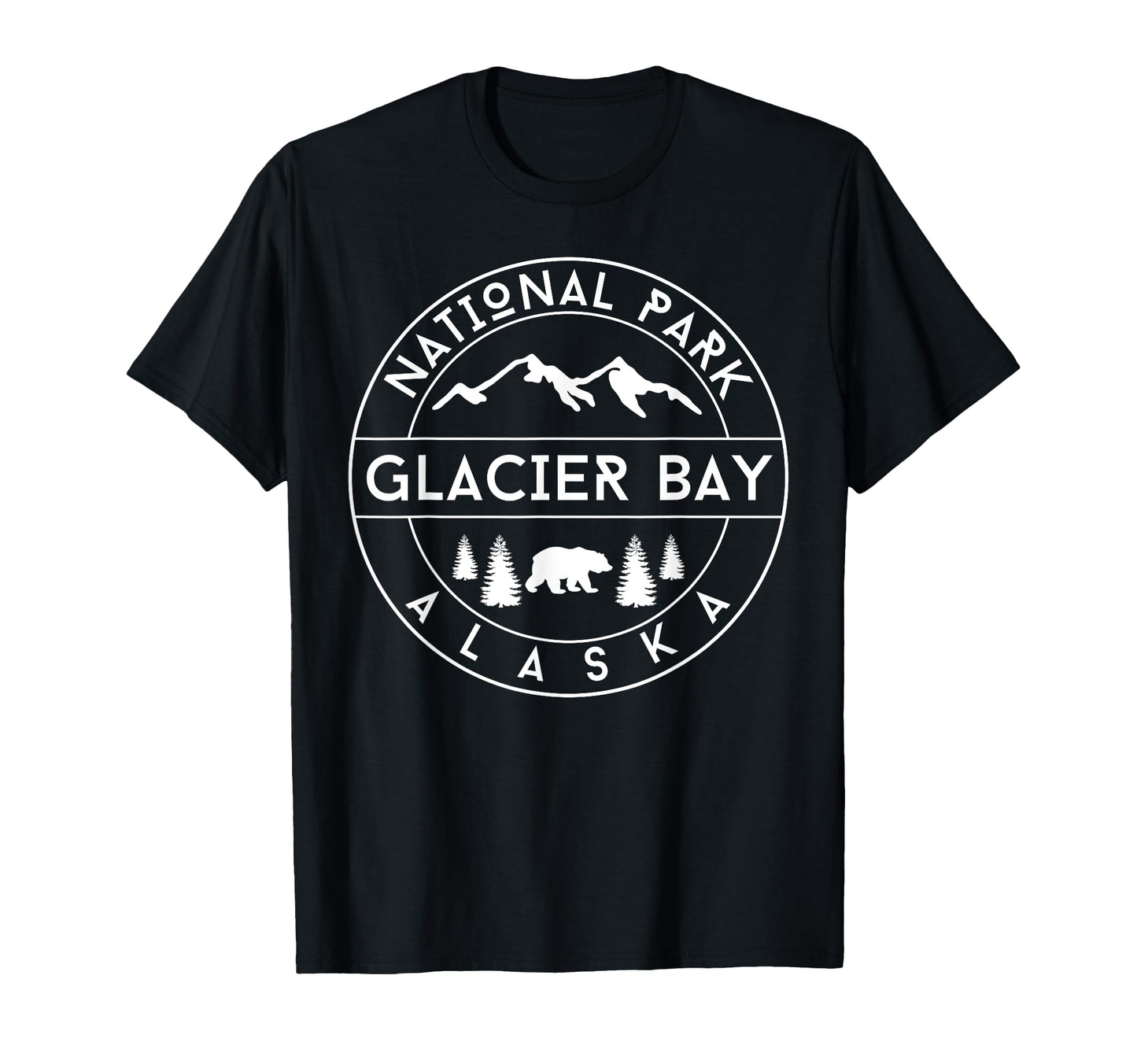 Glacier Bay National Park Alaska Usa Hoodie - Graphic Print Men Women - T-Shirt, Sweatshirt, Hoodie