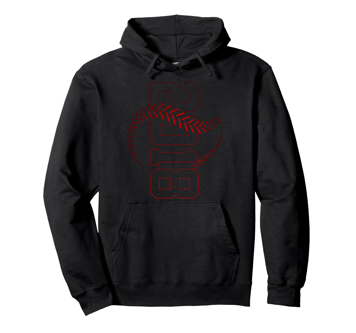 8 Years 2018 Baseball 8Th Birthday Hoodie - Custom Art Print Unisex - T-Shirt, Sweatshirt, Hoodie