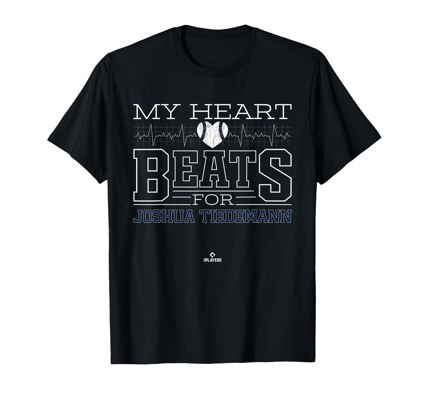 My Heart Beats Joshua Tiedemann T-Shirt - Unique Graphic for Adults - T-Shirt, Sweatshirt, Hoodie