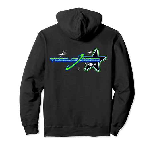 Aries Trailblazer Y2K Astrology Hoodie - Fun Novelty Design Men Women - T-Shirt, Sweatshirt, Hoodie