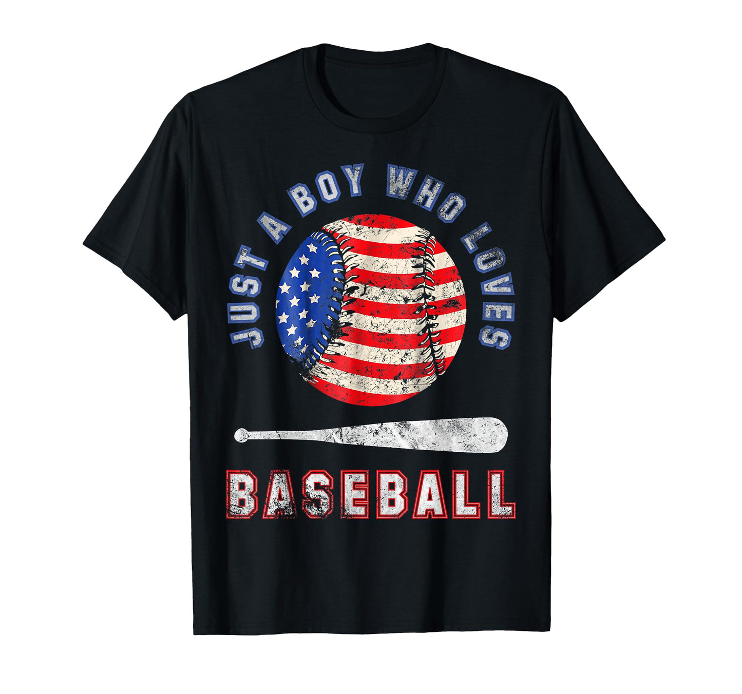 Just Who Loves Baseball American T-Shirt - Aesthetic Graphic Men Women - T-Shirt, Sweatshirt, Hoodie