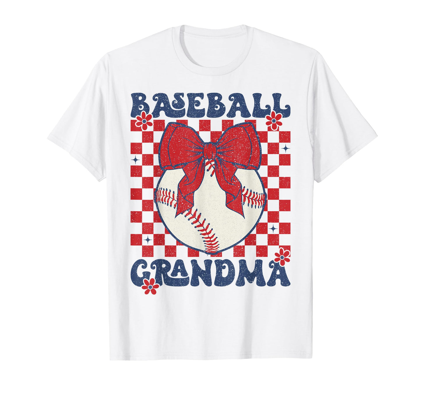 Baseball Grandma Coquette Bow Game T-Shirt - Aesthetic Graphic for Adults - T-Shirt, Sweatshirt, Hoodie
