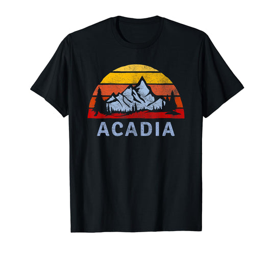 Acadia National Park Sunset T-Shirt - Unique Graphic for Adults - T-Shirt, Sweatshirt, Hoodie
