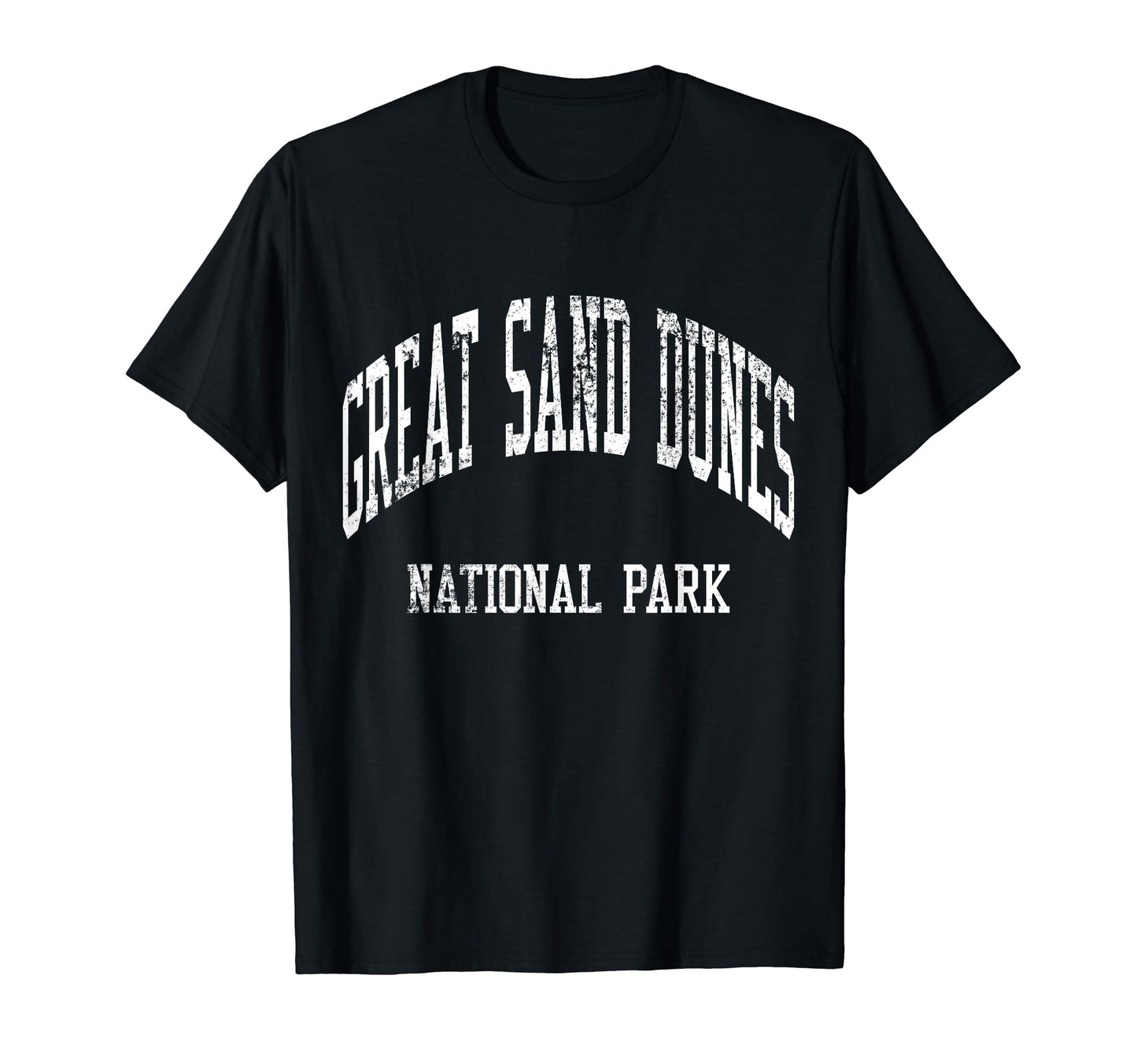 Great Sand Dunes National Park 70S T-Shirt - Fun Novelty Design for Adults - T-Shirt, Sweatshirt, Hoodie