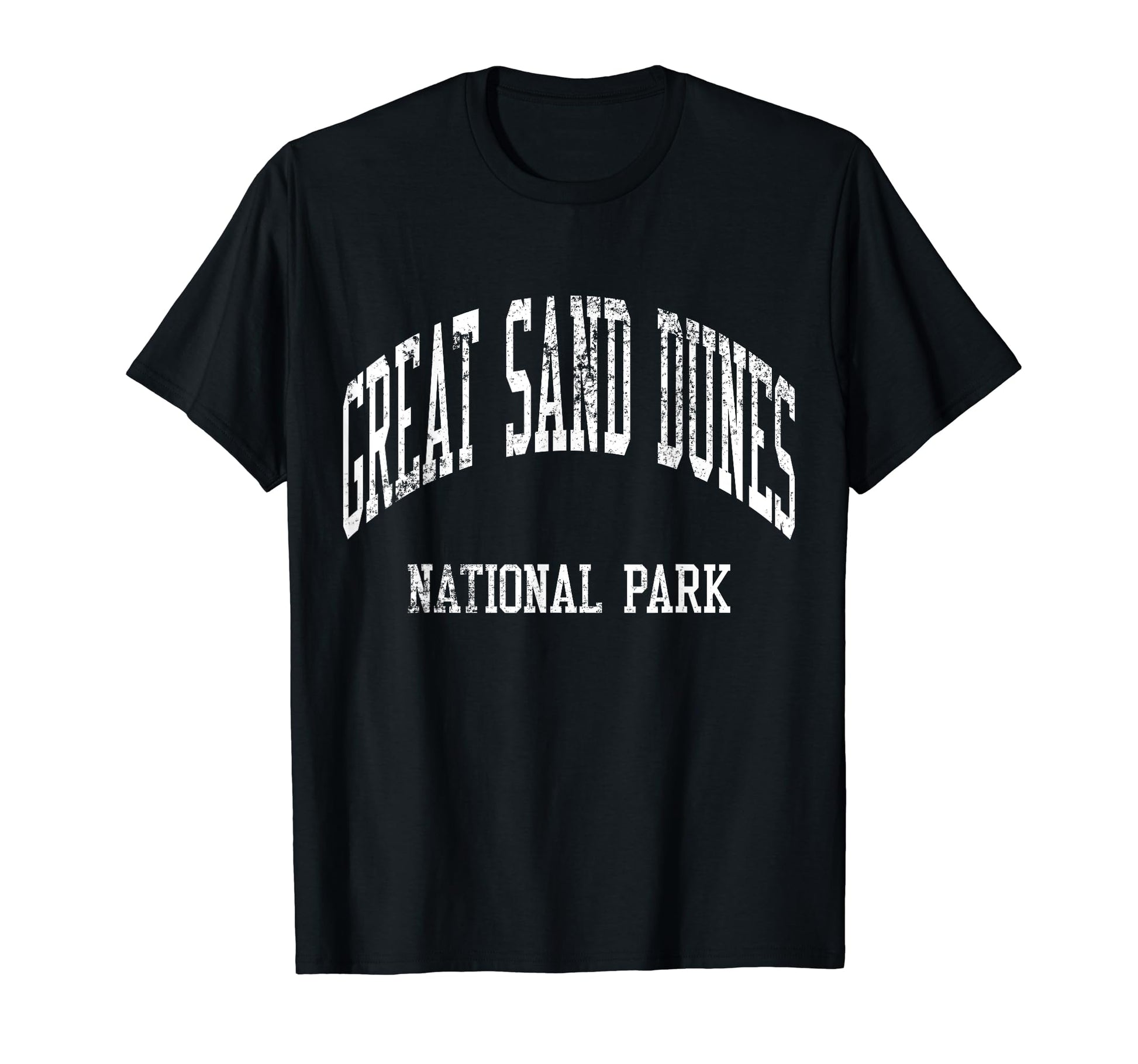 Great Sand Dunes National Park 70S T-Shirt - Fun Novelty Design for Adults - T-Shirt, Sweatshirt, Hoodie