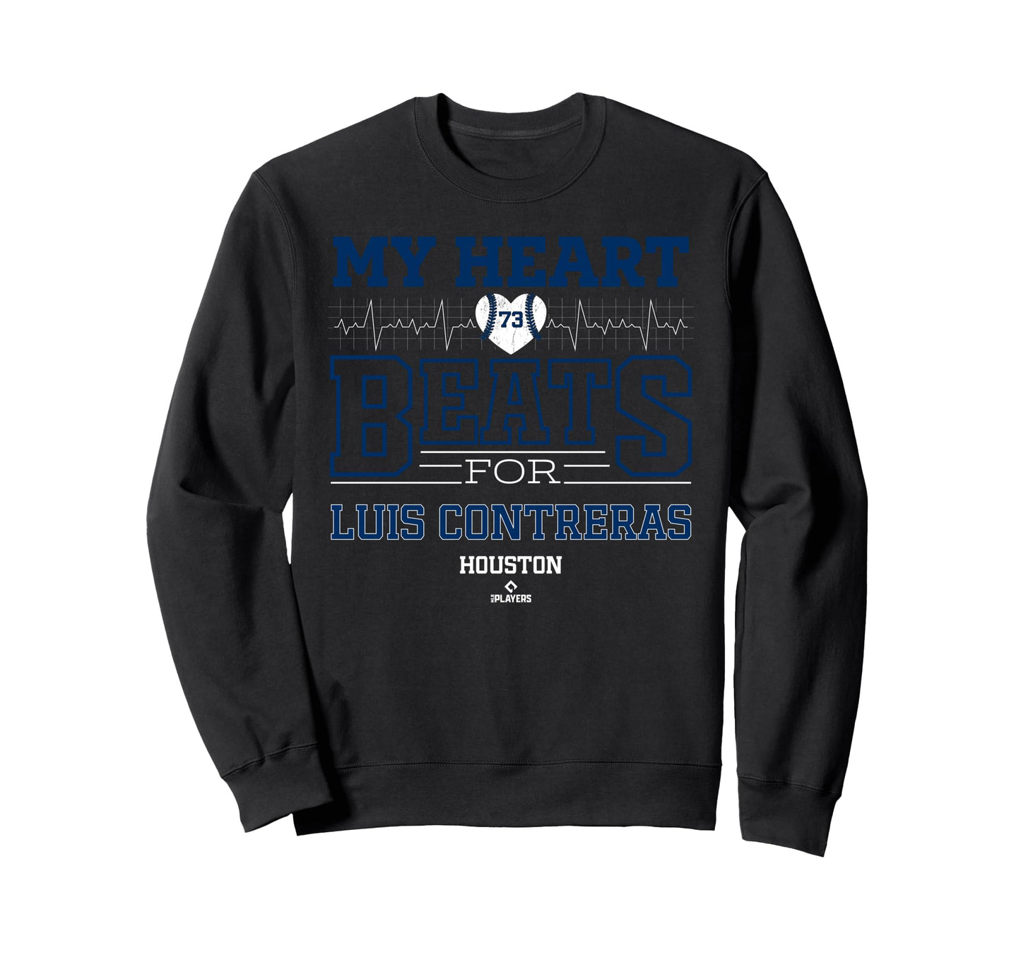 My Heart Beats Luis Contreras Sweatshirt - Aesthetic Graphic Unisex - T-Shirt, Sweatshirt, Hoodie