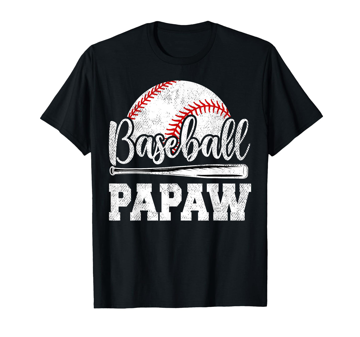 Baseball Papaw Baseball Player Game T-Shirt - Custom Art Print Men Women - T-Shirt, Sweatshirt, Hoodie