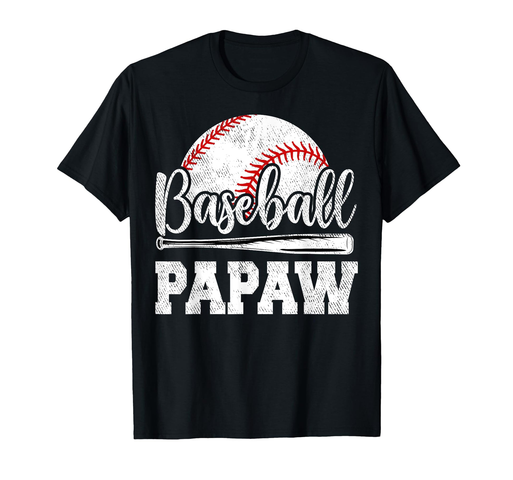 Baseball Papaw Baseball Player Game T-Shirt - Custom Art Print Men Women - T-Shirt, Sweatshirt, Hoodie
