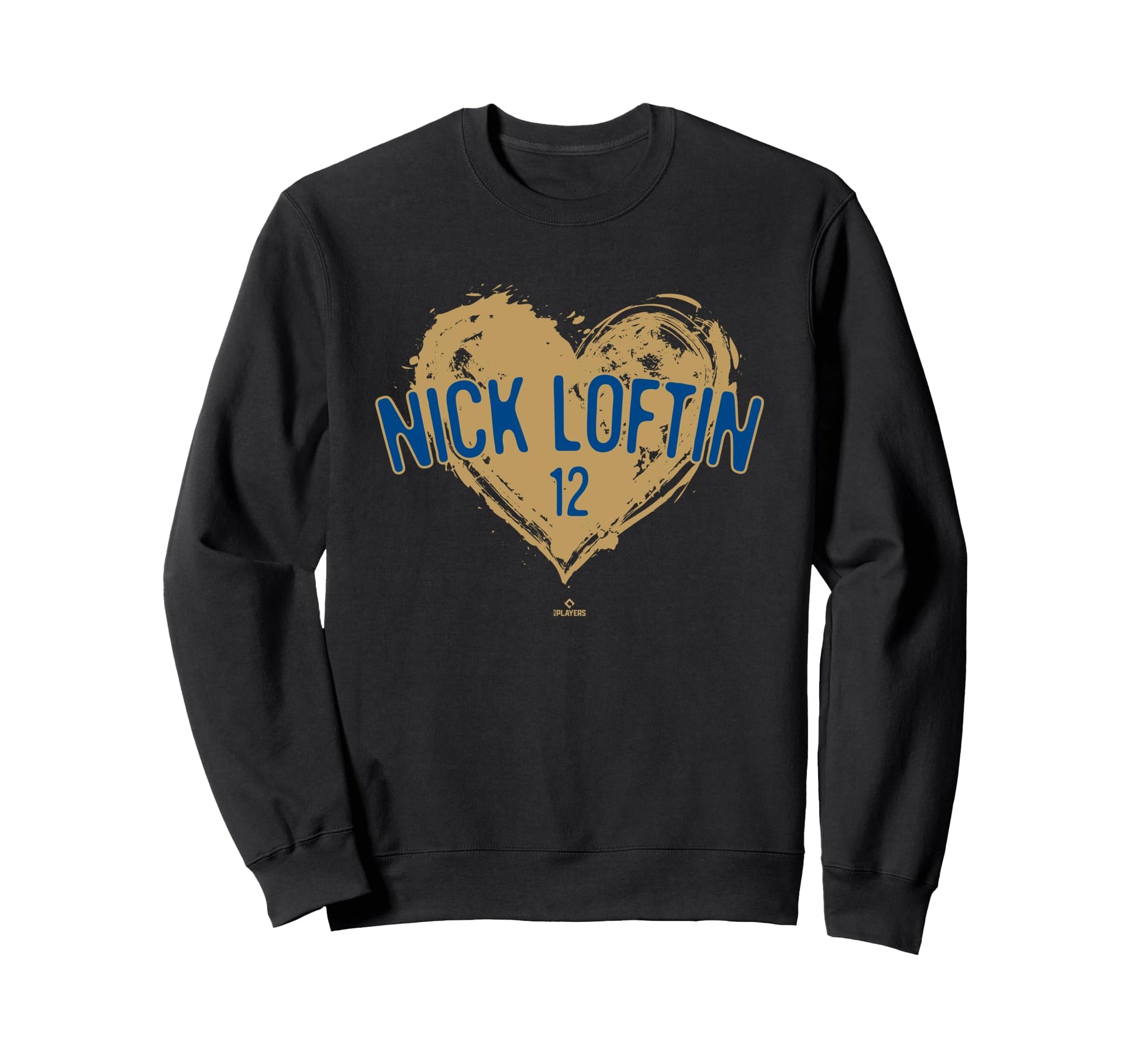 Distressed Heart Nick Loftin Kansas Sweatshirt - Graphic Print Men Women - T-Shirt, Sweatshirt, Hoodie