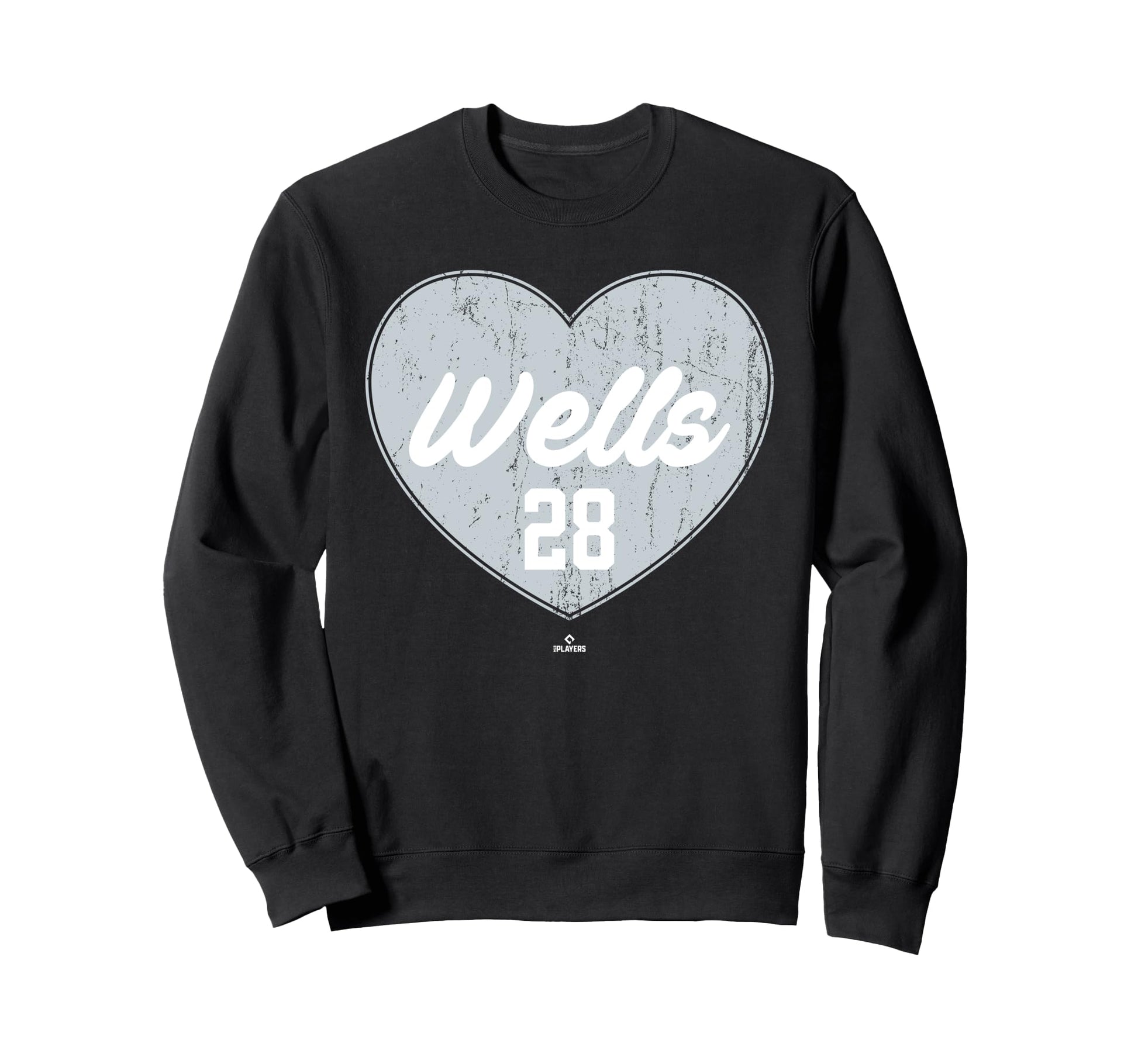 Distressed Heart Austin Wells New York Sweatshirt - Graphic Print Unisex - T-Shirt, Sweatshirt, Hoodie