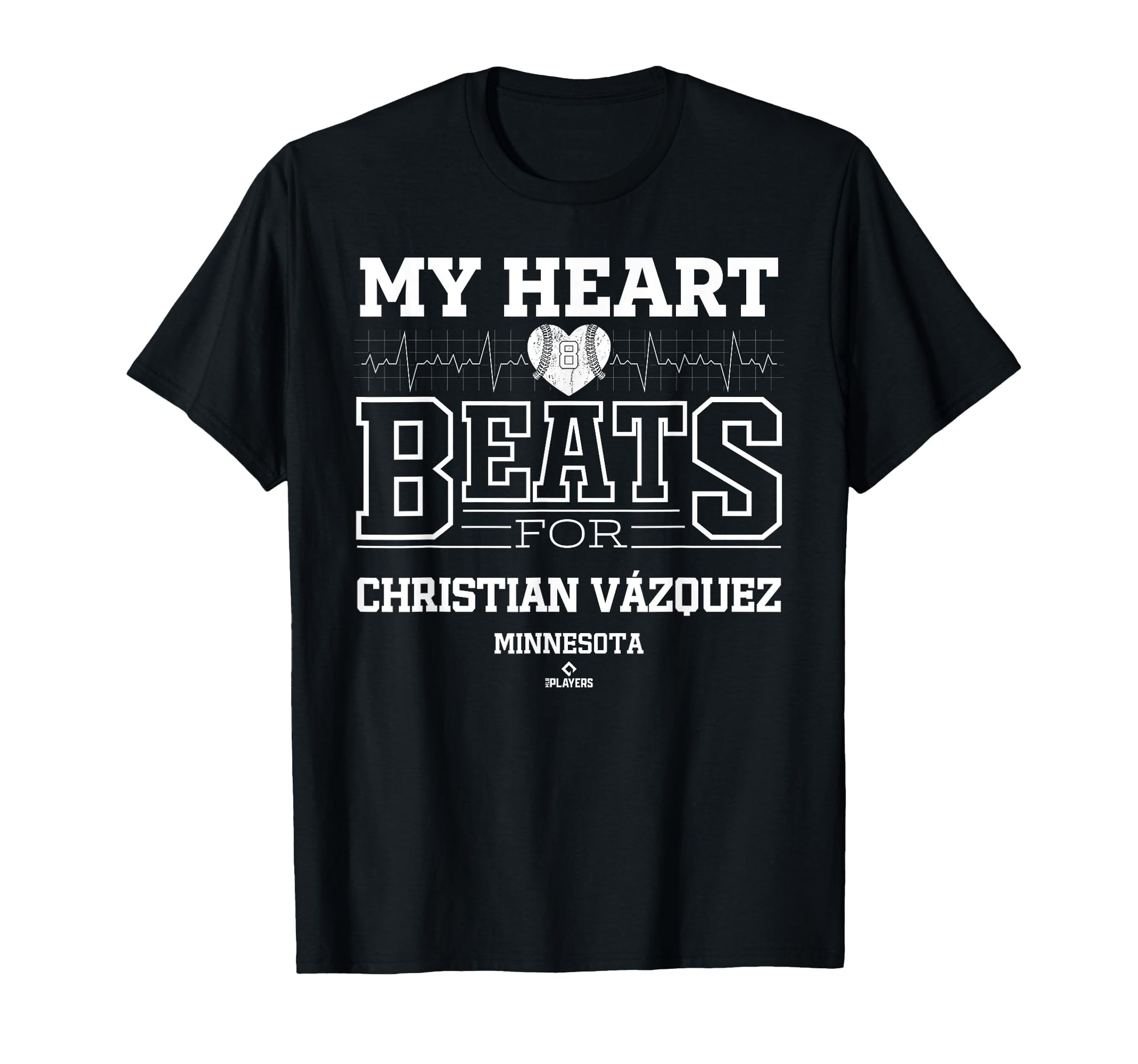 My Heart Beats Christian V Zquez T-Shirt - Trendy Graphic Men Women - T-Shirt, Sweatshirt, Hoodie