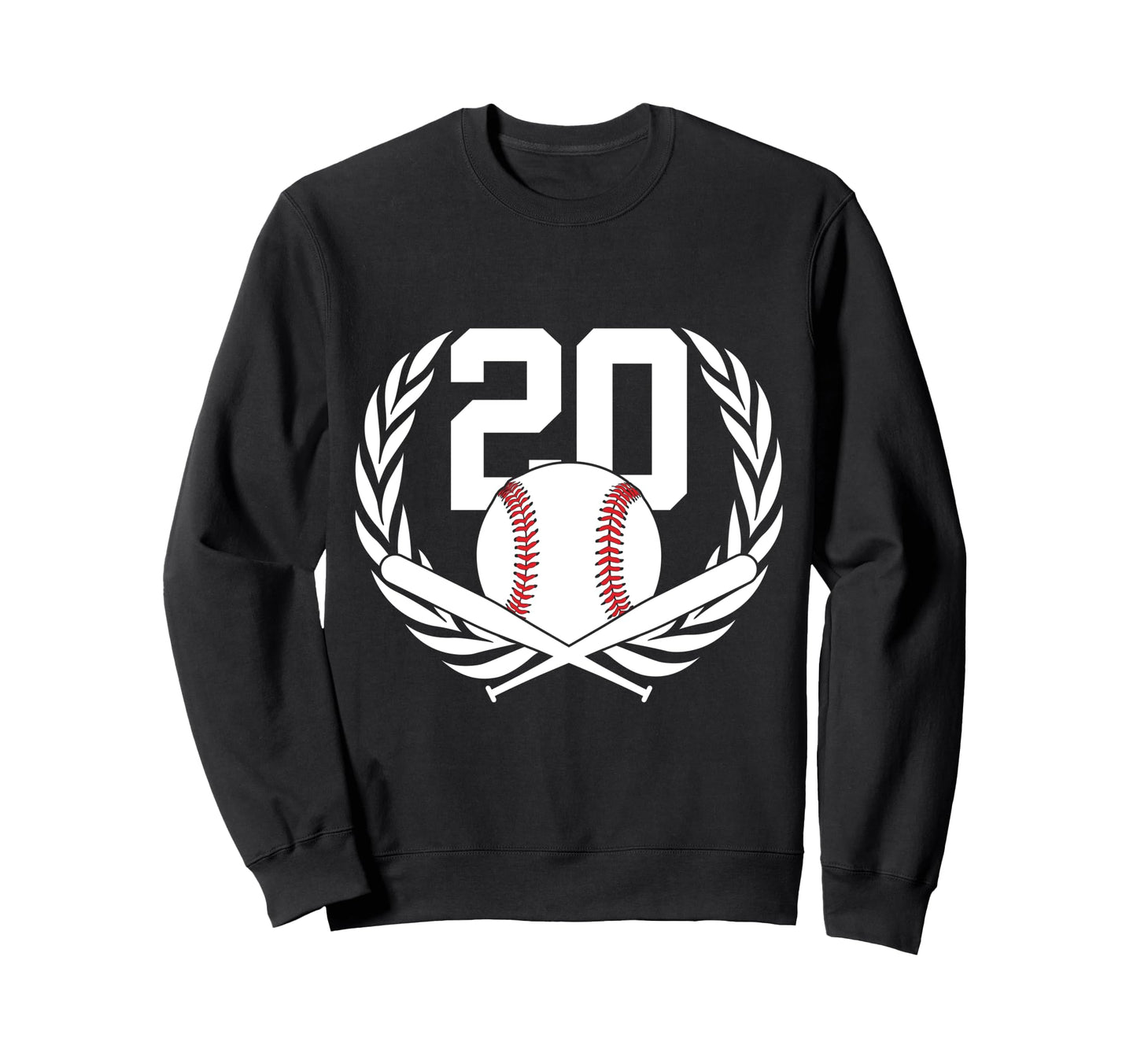 20 Years Number 20 Baseball 20Th Sweatshirt - Novelty Apparel Men Women - T-Shirt, Sweatshirt, Hoodie