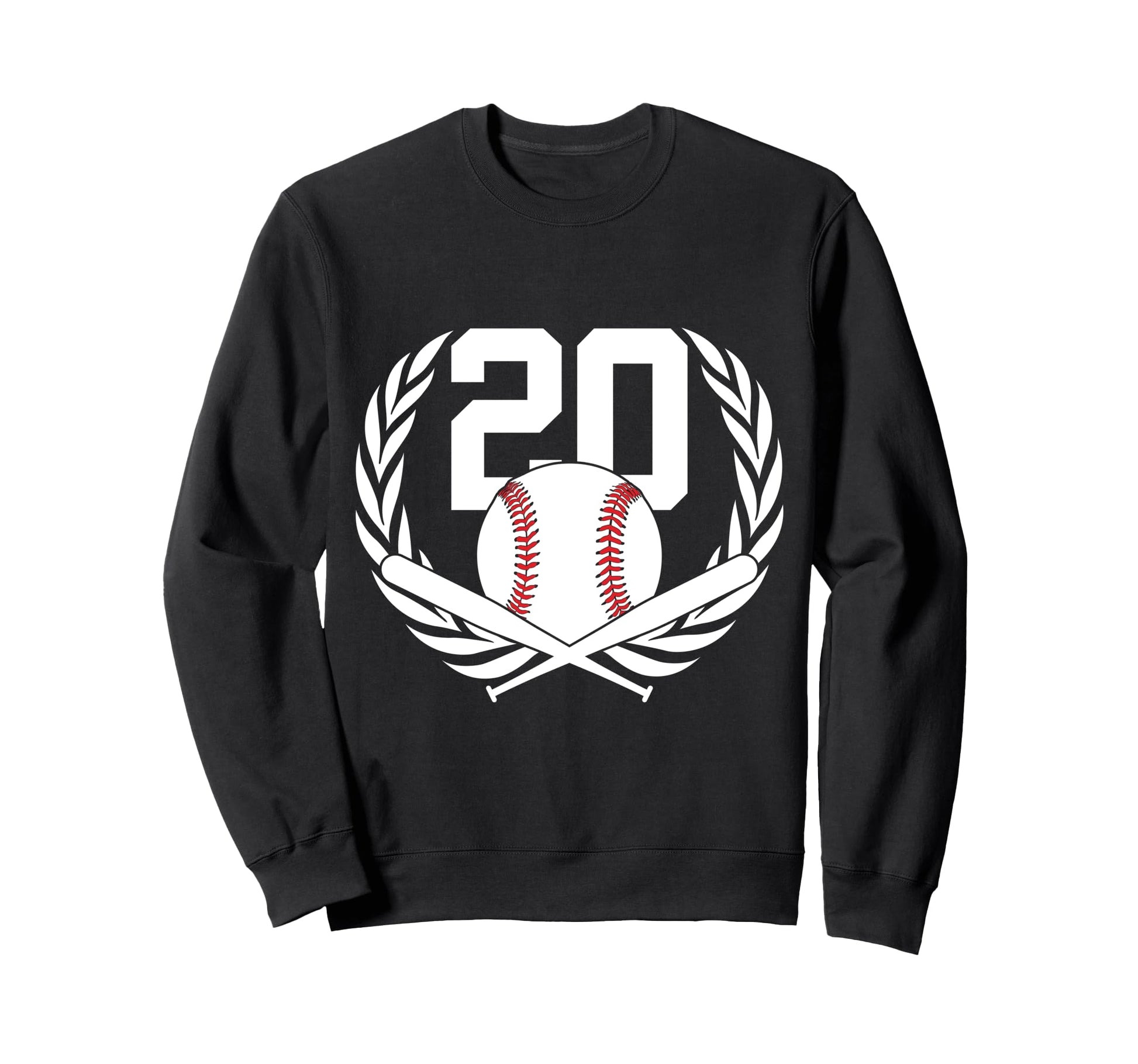 20 Years Number 20 Baseball 20Th Sweatshirt - Novelty Apparel Men Women - T-Shirt, Sweatshirt, Hoodie