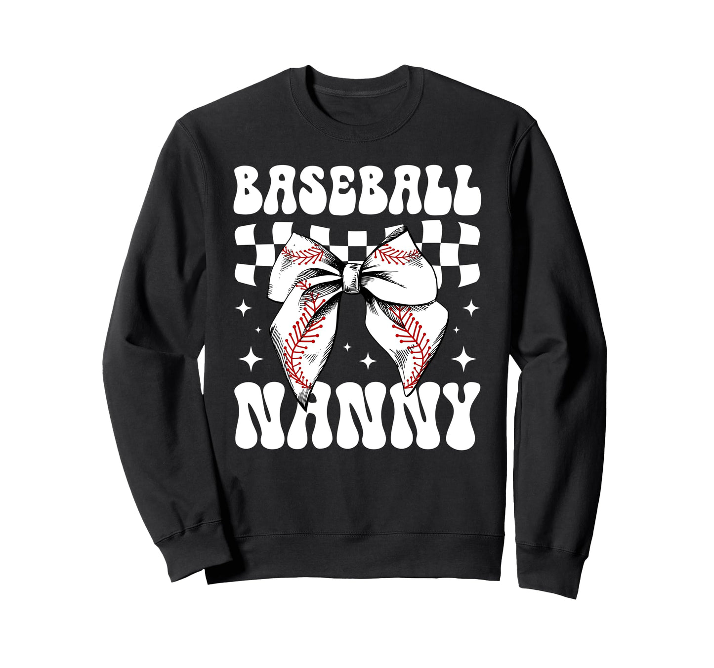 Baseball Nanny Coquette Nanny Sweatshirt - Custom Art Print for Adults - T-Shirt, Sweatshirt, Hoodie