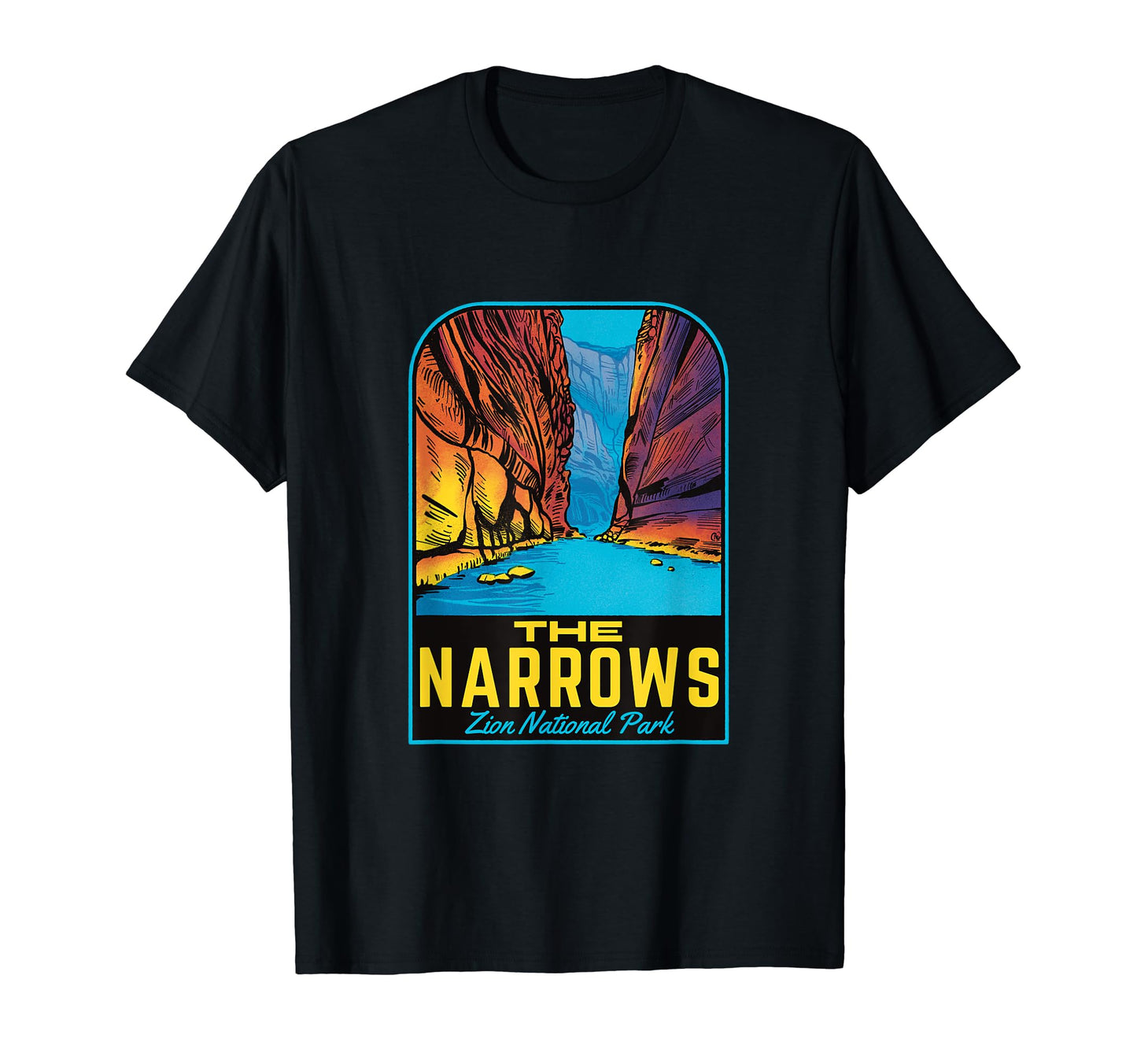 Narrows Zion National Park T-Shirt - Streetwear Style Men Women - T-Shirt, Sweatshirt, Hoodie