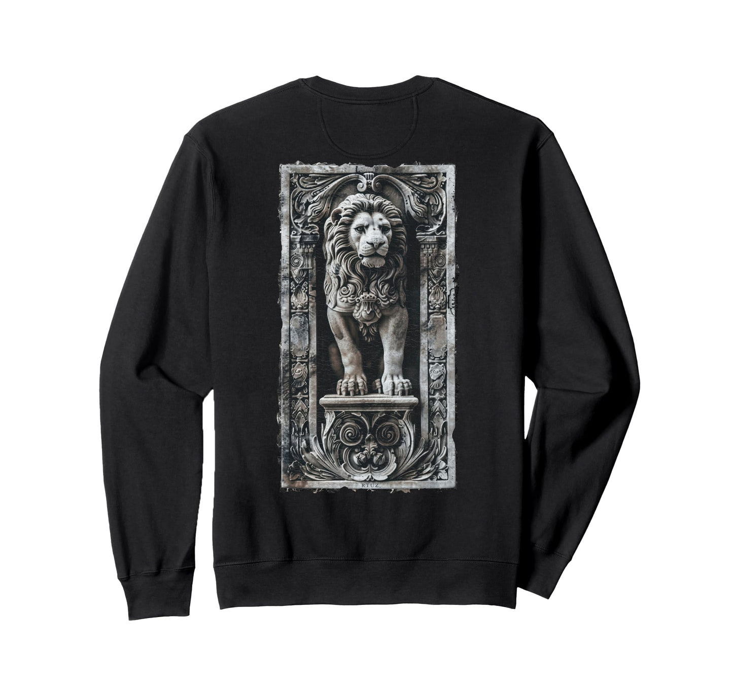 Y2K Back Streetwear Lion Sweatshirt - Aesthetic Graphic for Adults - T-Shirt, Sweatshirt, Hoodie
