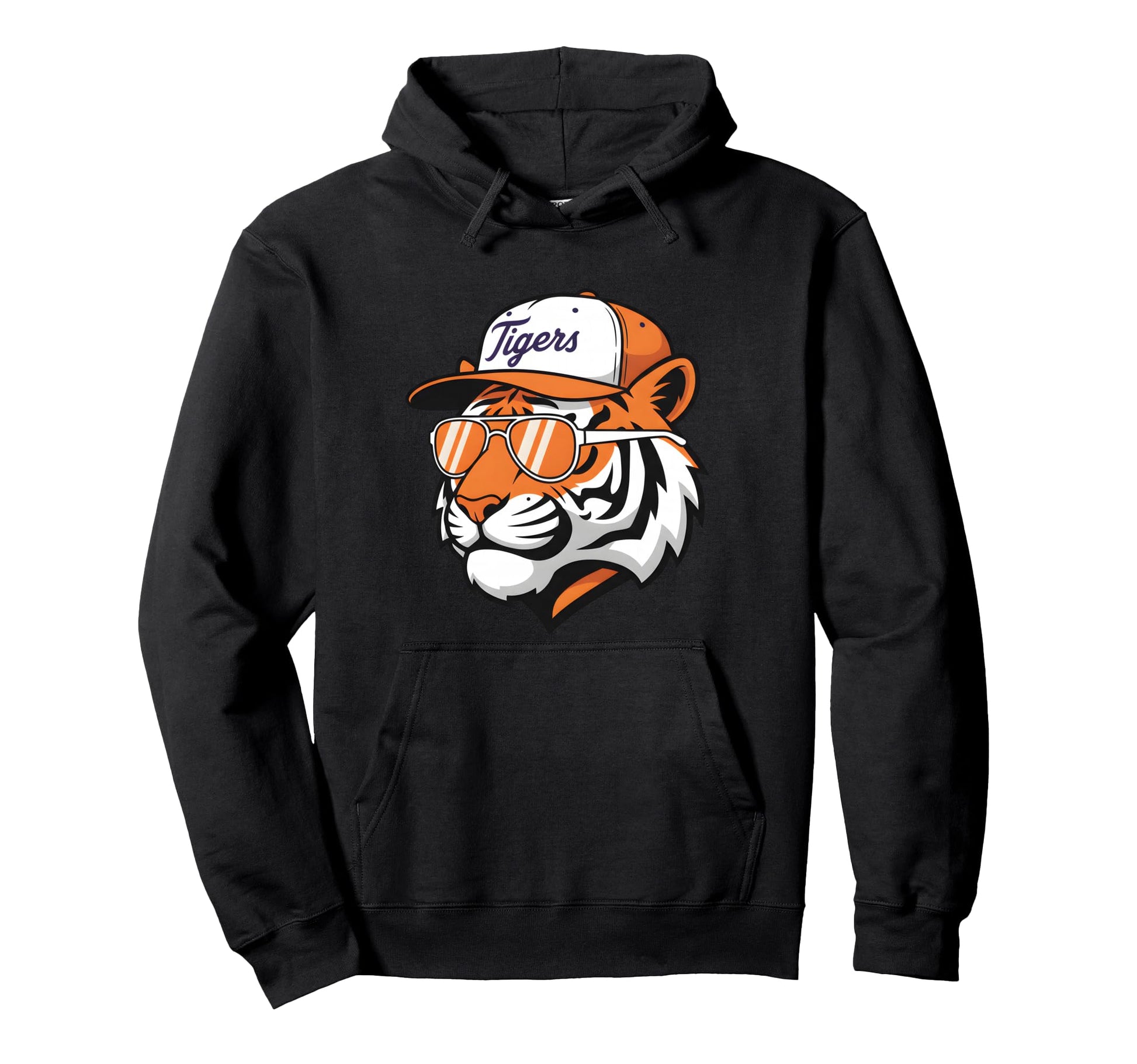Tigers Baseball Tiger Timeless Hoodie - Novelty Apparel Men Women - T-Shirt, Sweatshirt, Hoodie