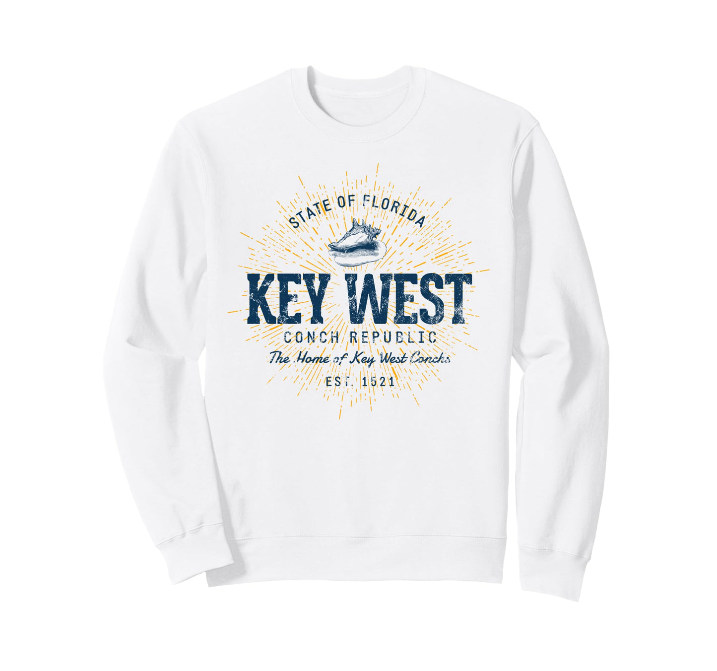 Key West Sweatshirt - Fun Novelty Design Men Women - T-Shirt, Sweatshirt, Hoodie