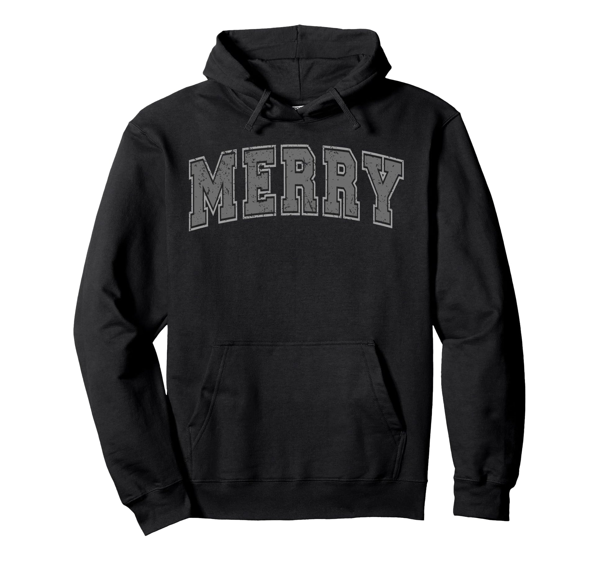 Merry Varsity Womens Hoodie - Fun Novelty Design Men Women - T-Shirt, Sweatshirt, Hoodie