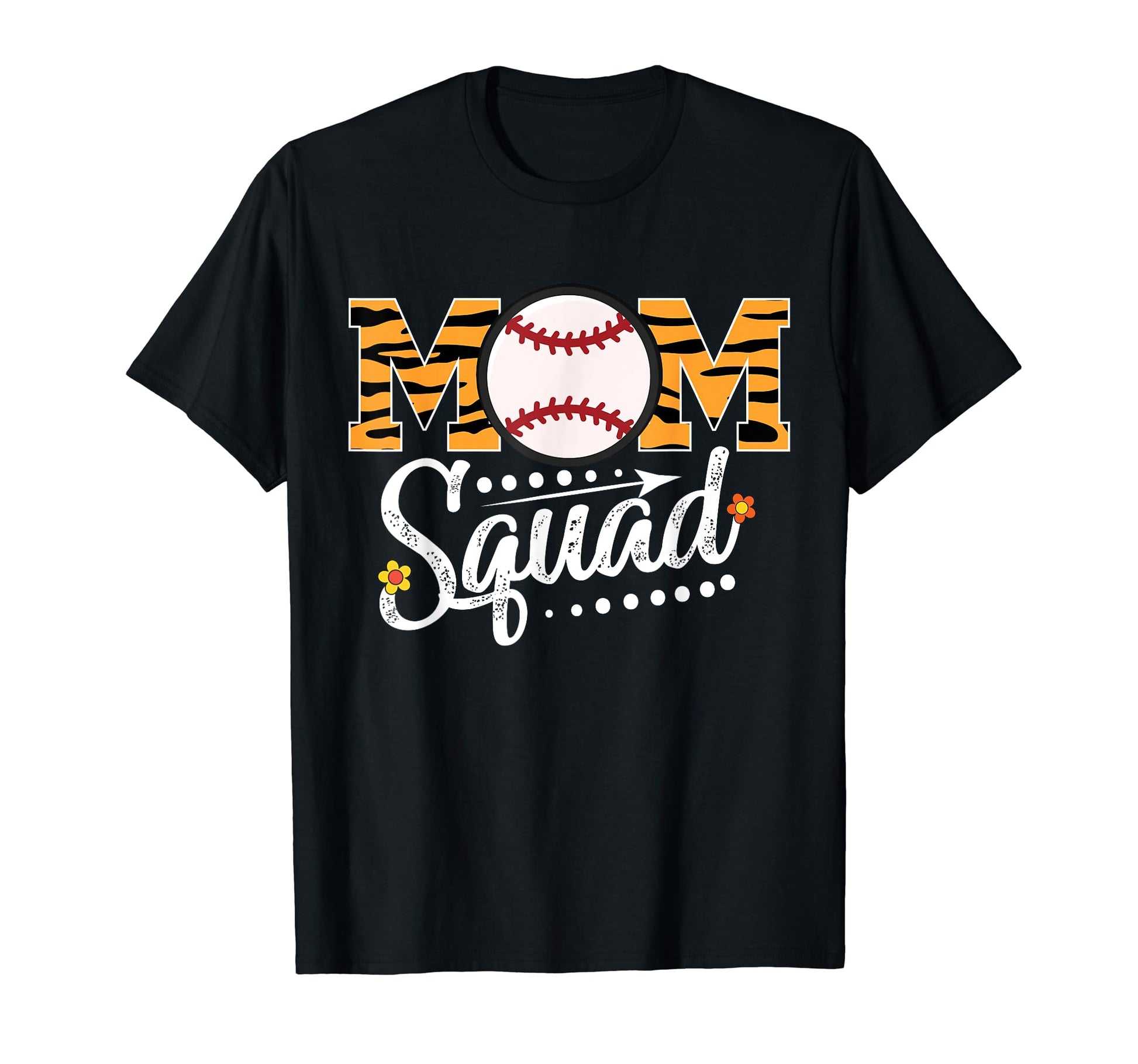 Leopard Baseball Mom Squad Family T-Shirt - Unique Graphic for Adults - T-Shirt, Sweatshirt, Hoodie