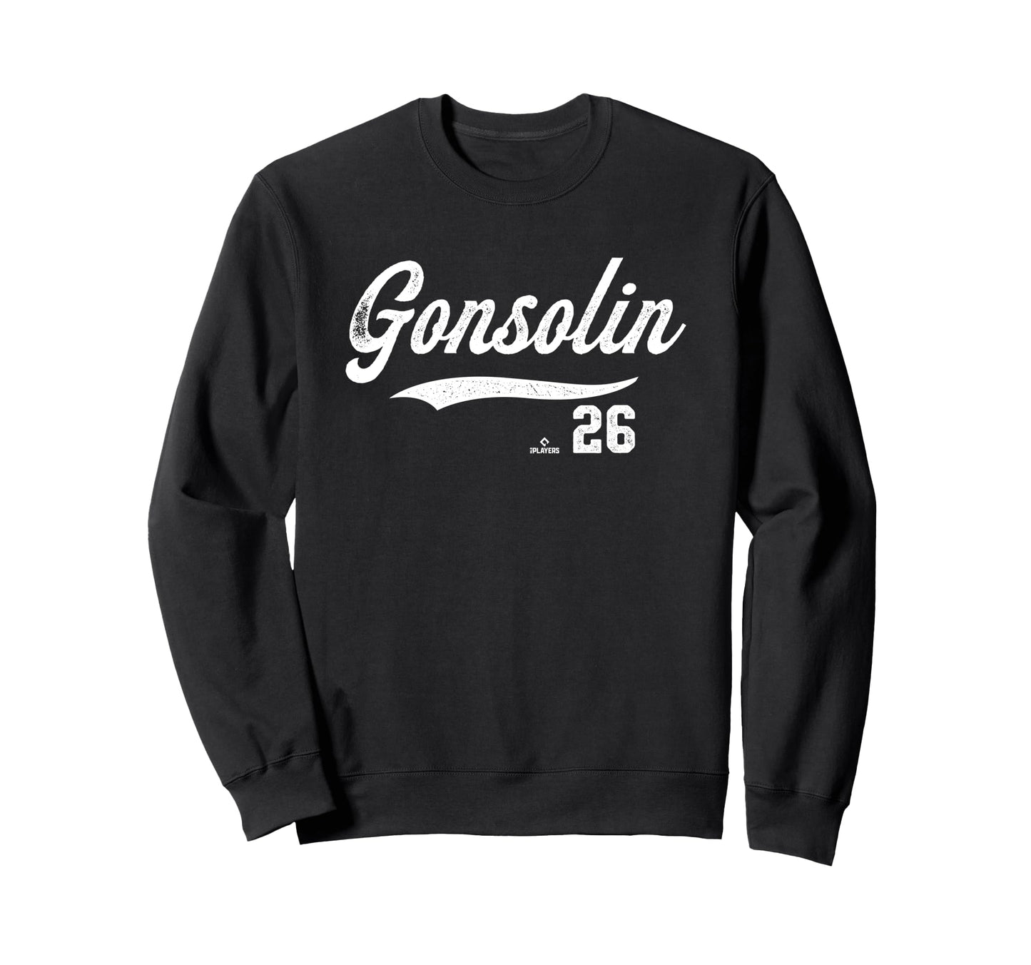 Distressed Swoosh Tony Gonsolin Los Sweatshirt - Trendy Graphic Unisex - T-Shirt, Sweatshirt, Hoodie