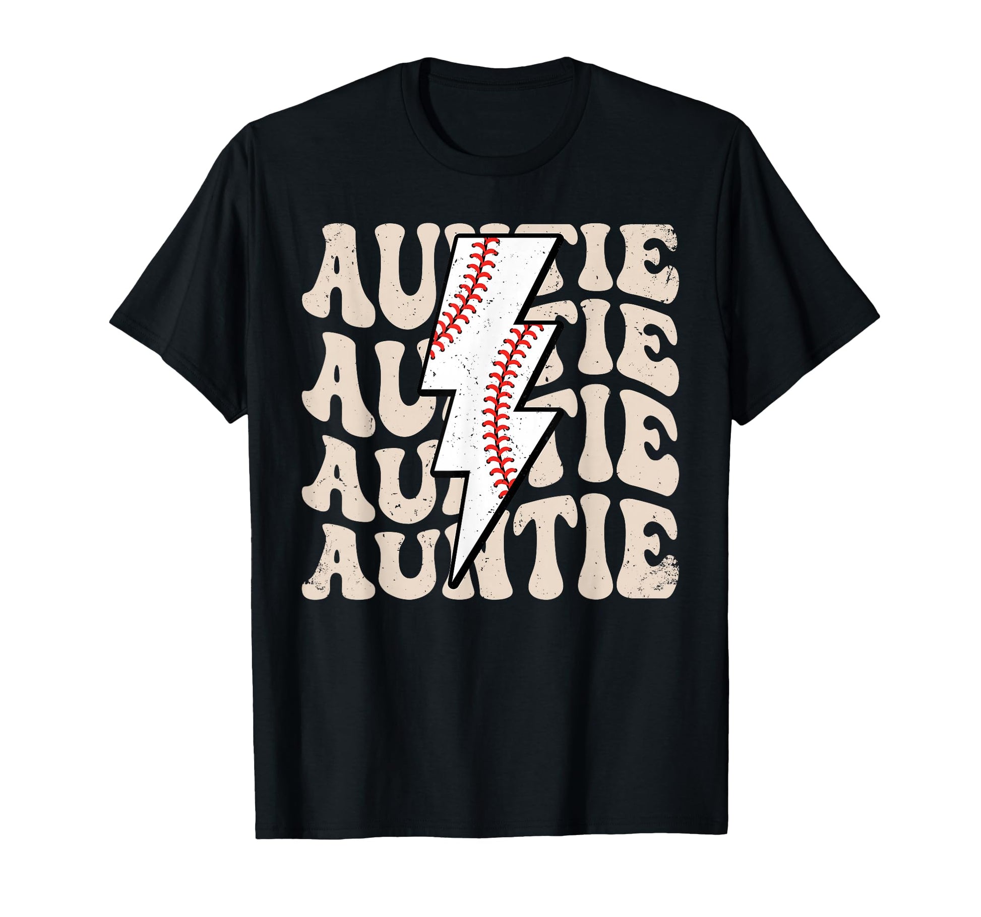 Lightning Groovy Proud Aunt T-Shirt - Aesthetic Graphic for Adults - T-Shirt, Sweatshirt, Hoodie
